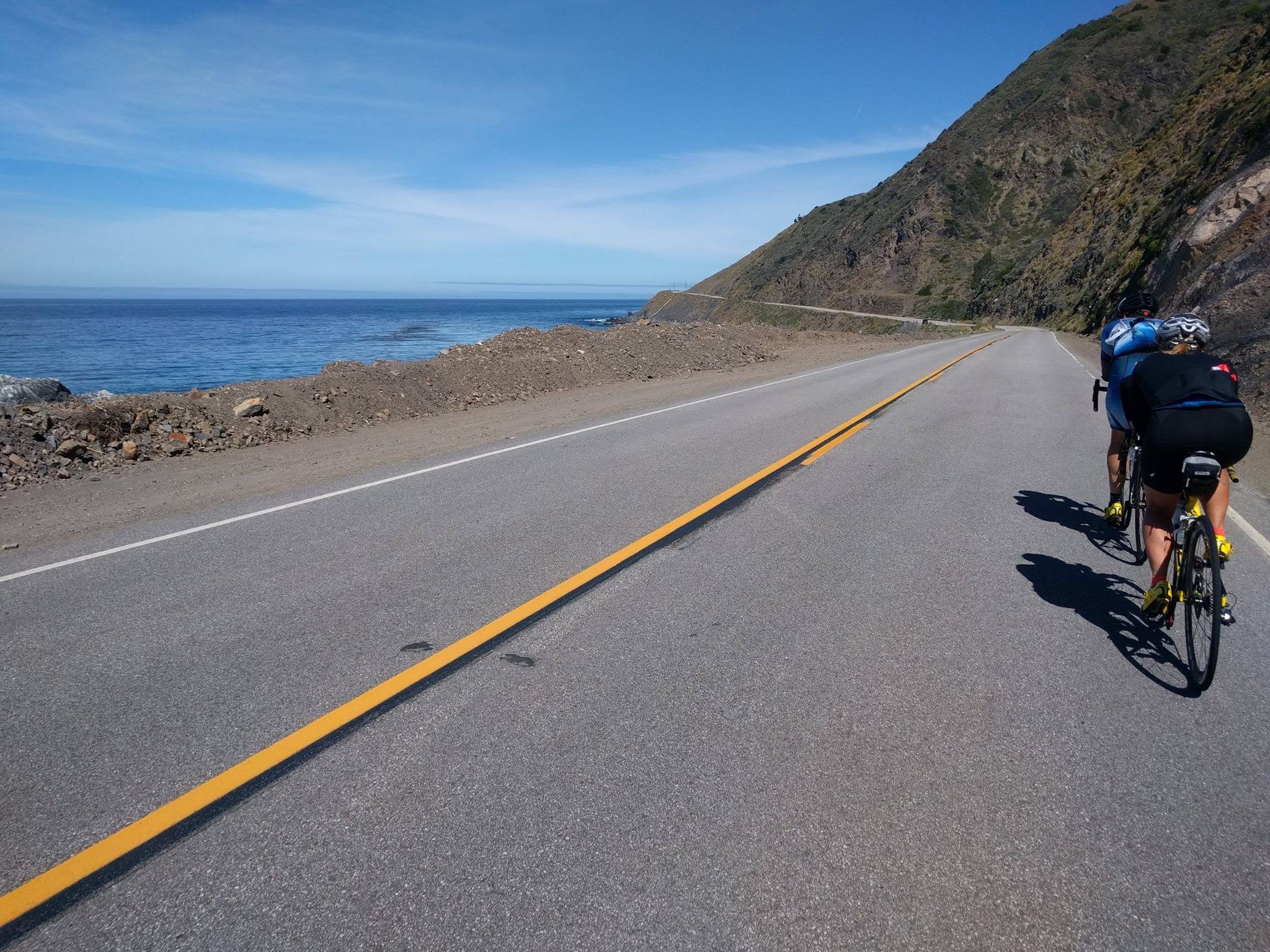 Miles on Highway 1 are beautiful. 