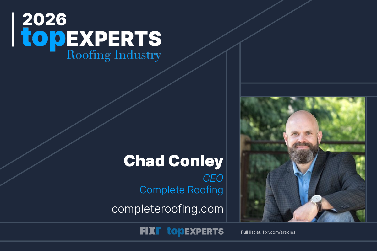 Complete Roofing Makes FIXR's Top 26 Roofing Companies of 2026