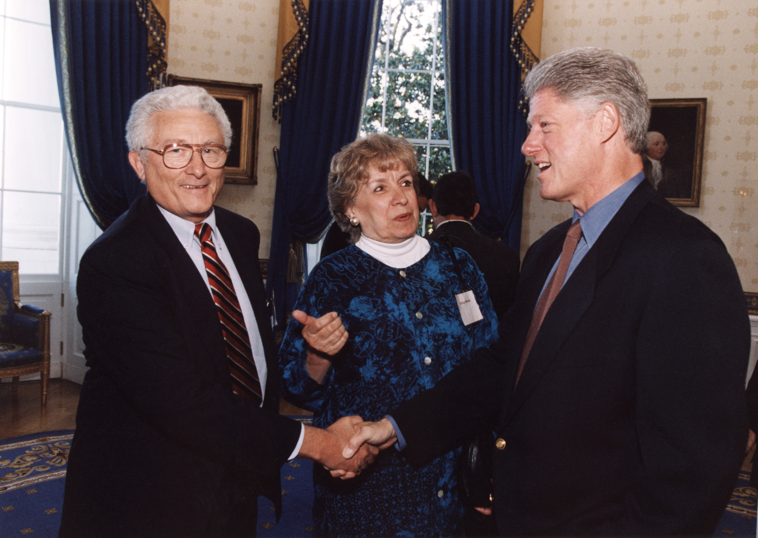 Photo for Item 14 High-Res Sandy_Nemitz_with Bill Clinton June 27 1997.jpg