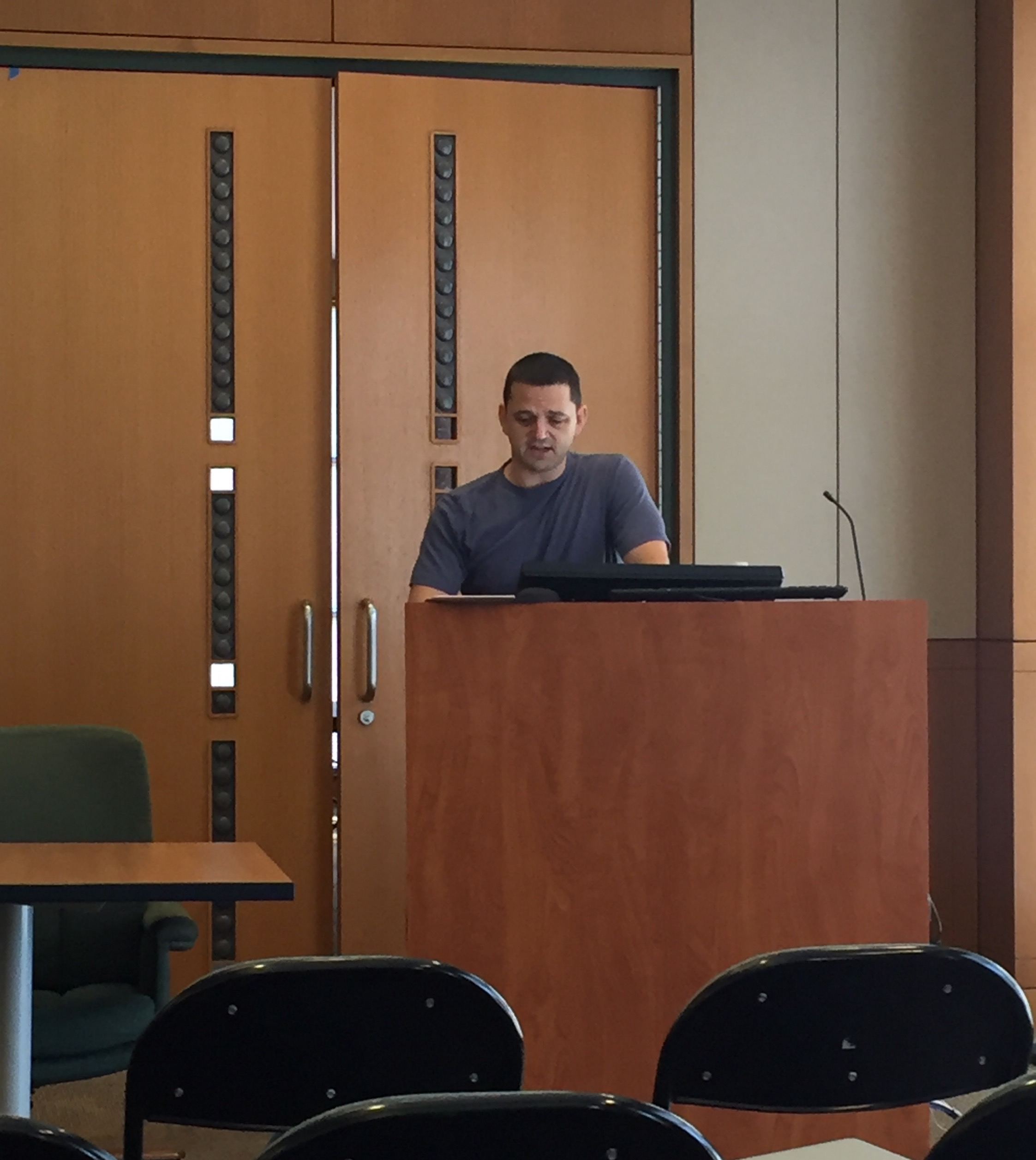 Jonathan Jacobs presenting on "In Praise of Silence!"