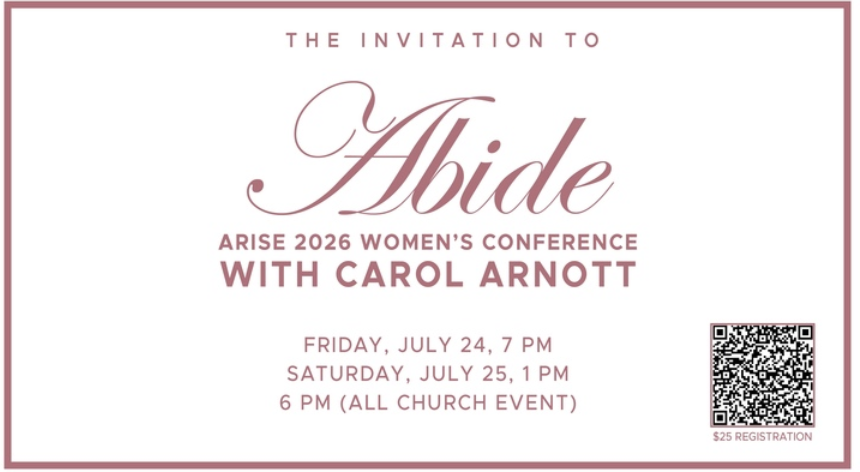 Invitation to Abide Women’s Conference | Apple Creek, OH - USA