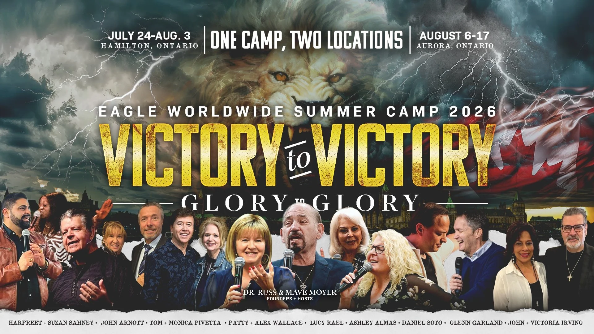 Victory to Victory / Glory to Glory Summer Camp 2026 | Aurora, ON - Canada