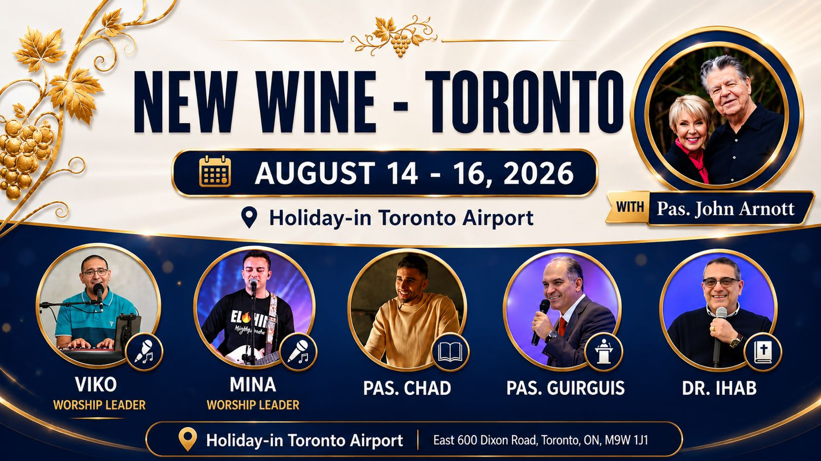 New Wine 2026 | Toronto, On - Canada