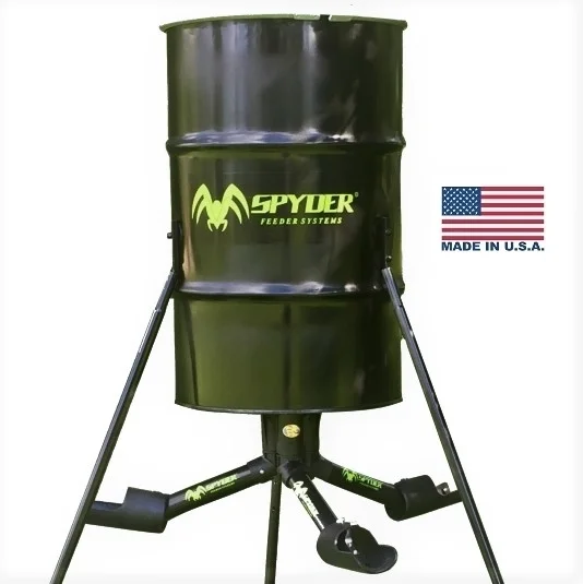 Wild Game Feeders 100 Made in the USA Spyder Gravity Feeders