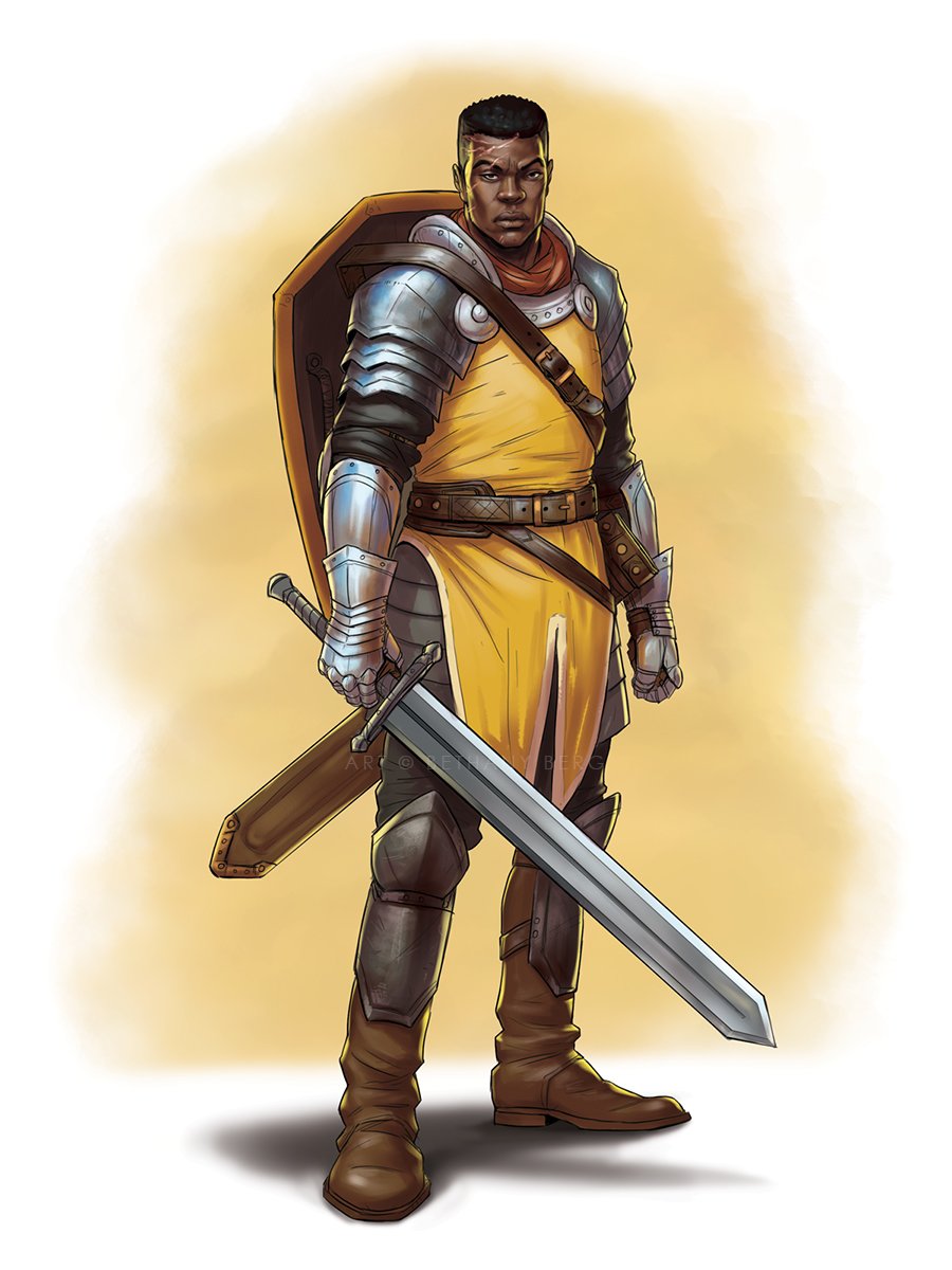 Keystone by Josh Roby - Human Fighter