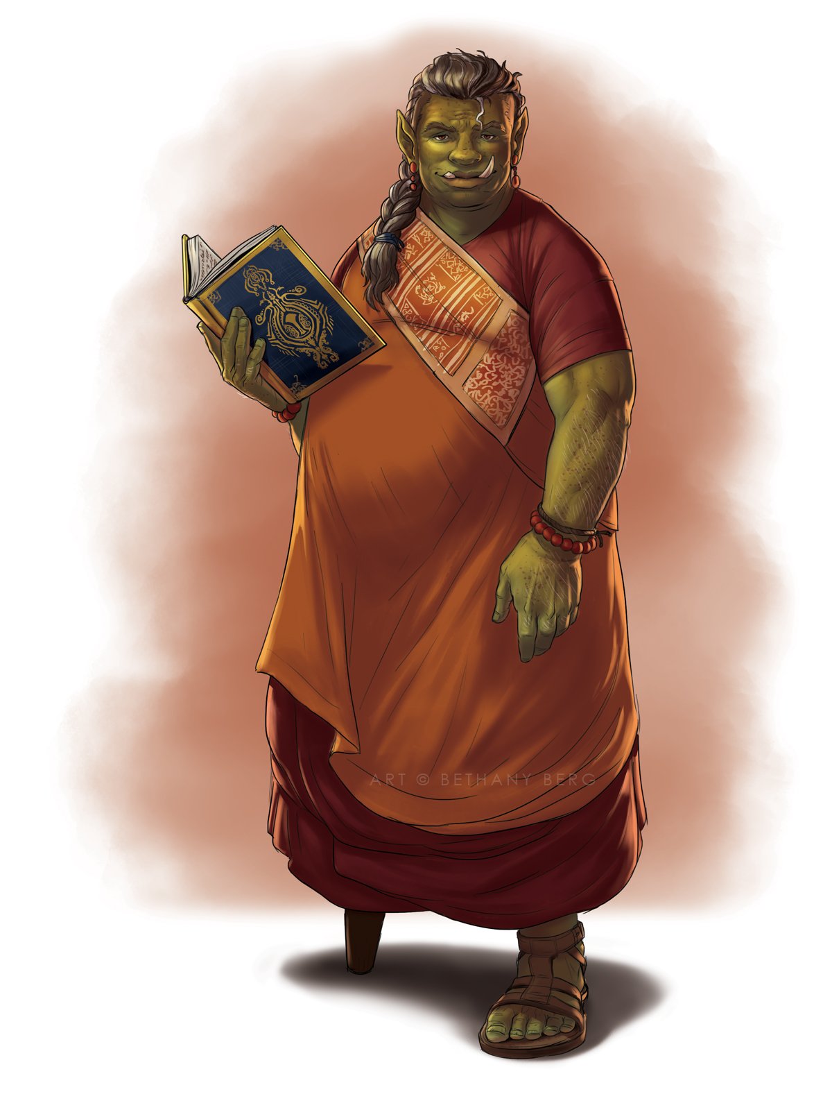 Keystone by Josh Roby - Orc Cleric