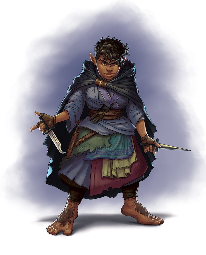 Keystone by Josh Roby - Halfling Rogue