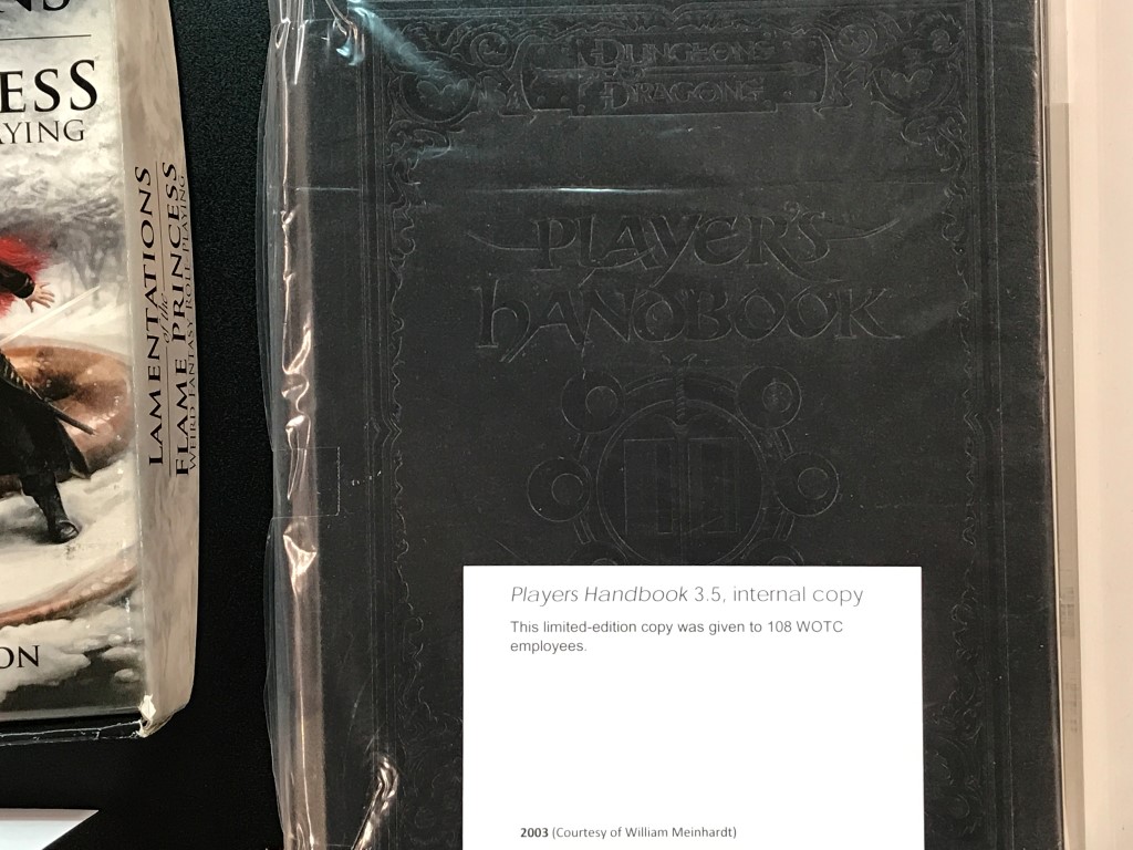 Internal Beta copy of Player's Handbook 3.5