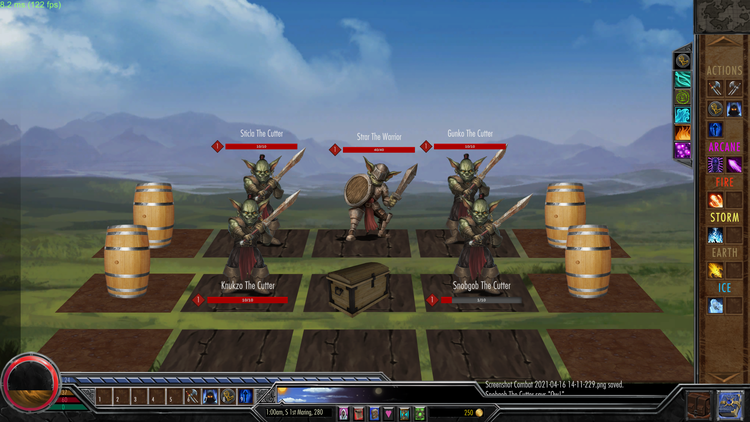 NEWS - Archmage Rises, système de combats à tester 1 combat build 13 programmer art.png