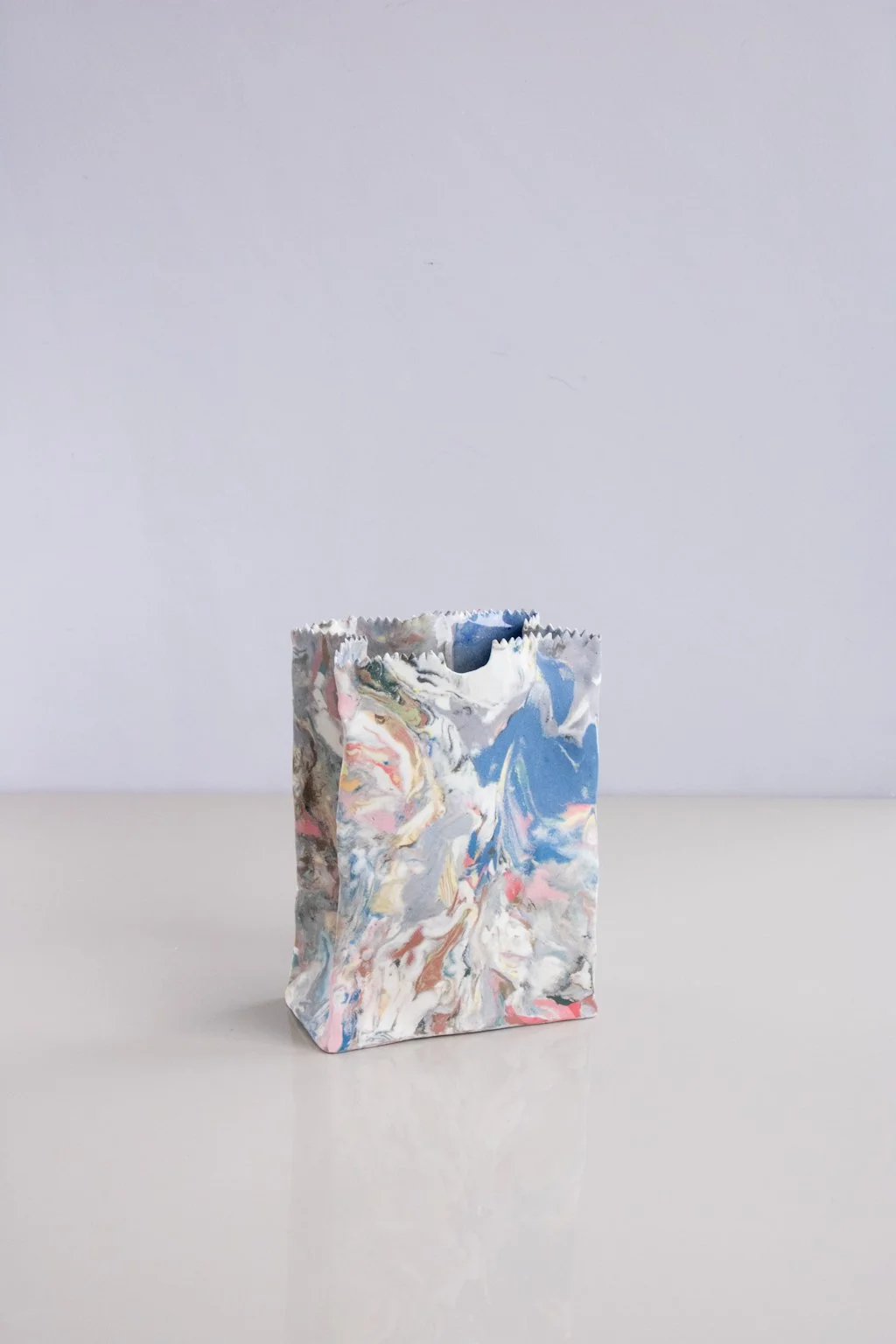 Small Paper Bag Vase