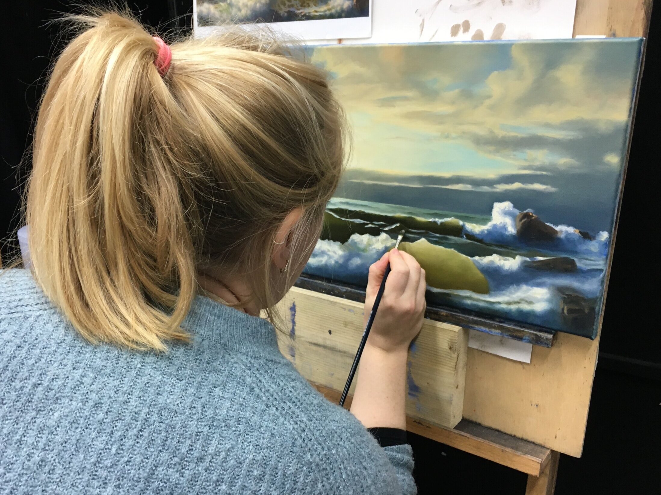 Classical Art Academy - Land, seas and skies study