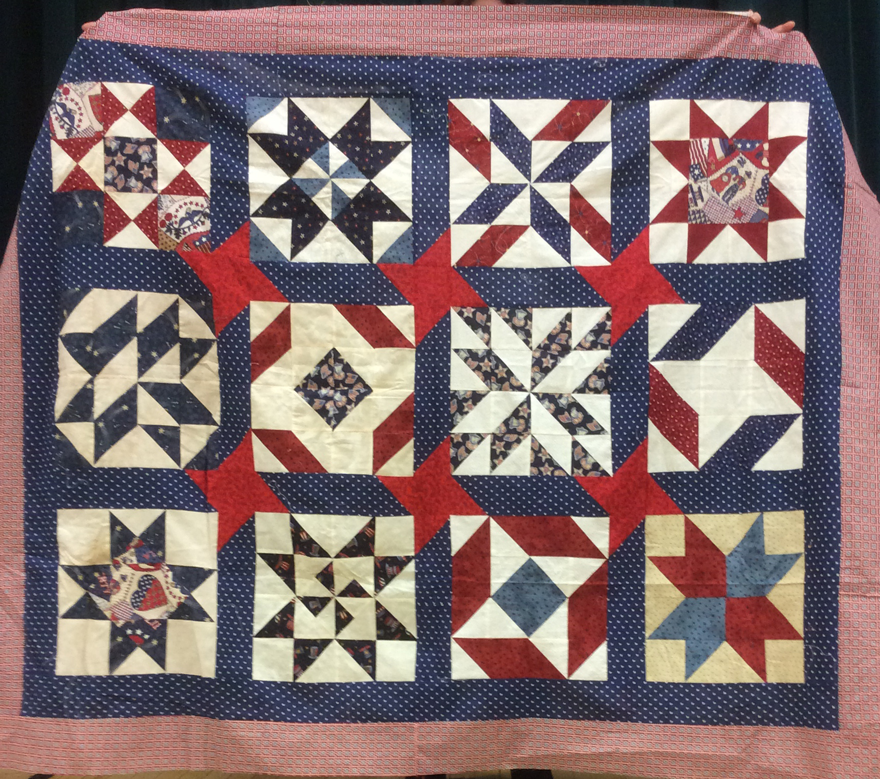 Stars, Block of the Month, Quilter's Compass