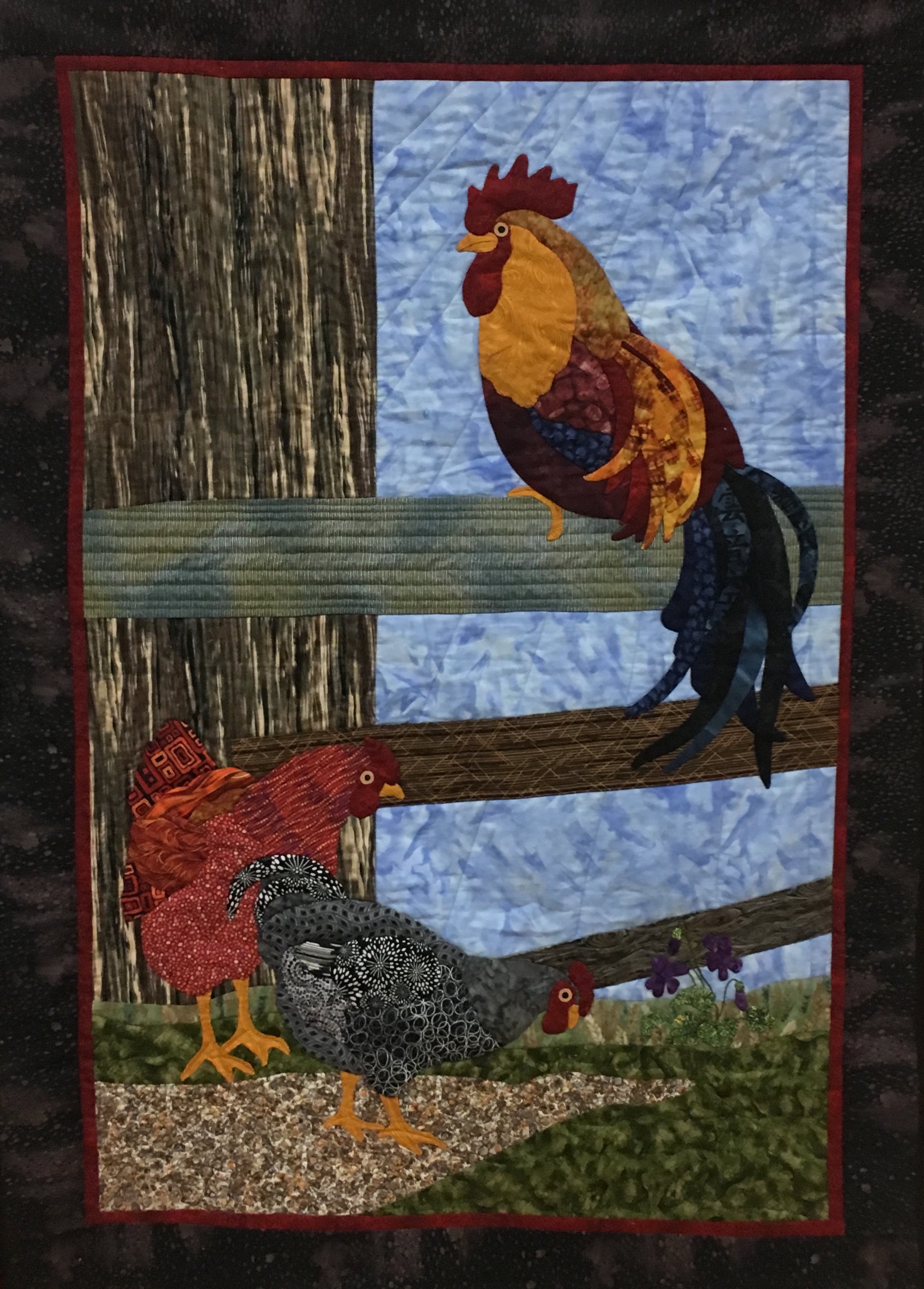 Rooster and Chickens