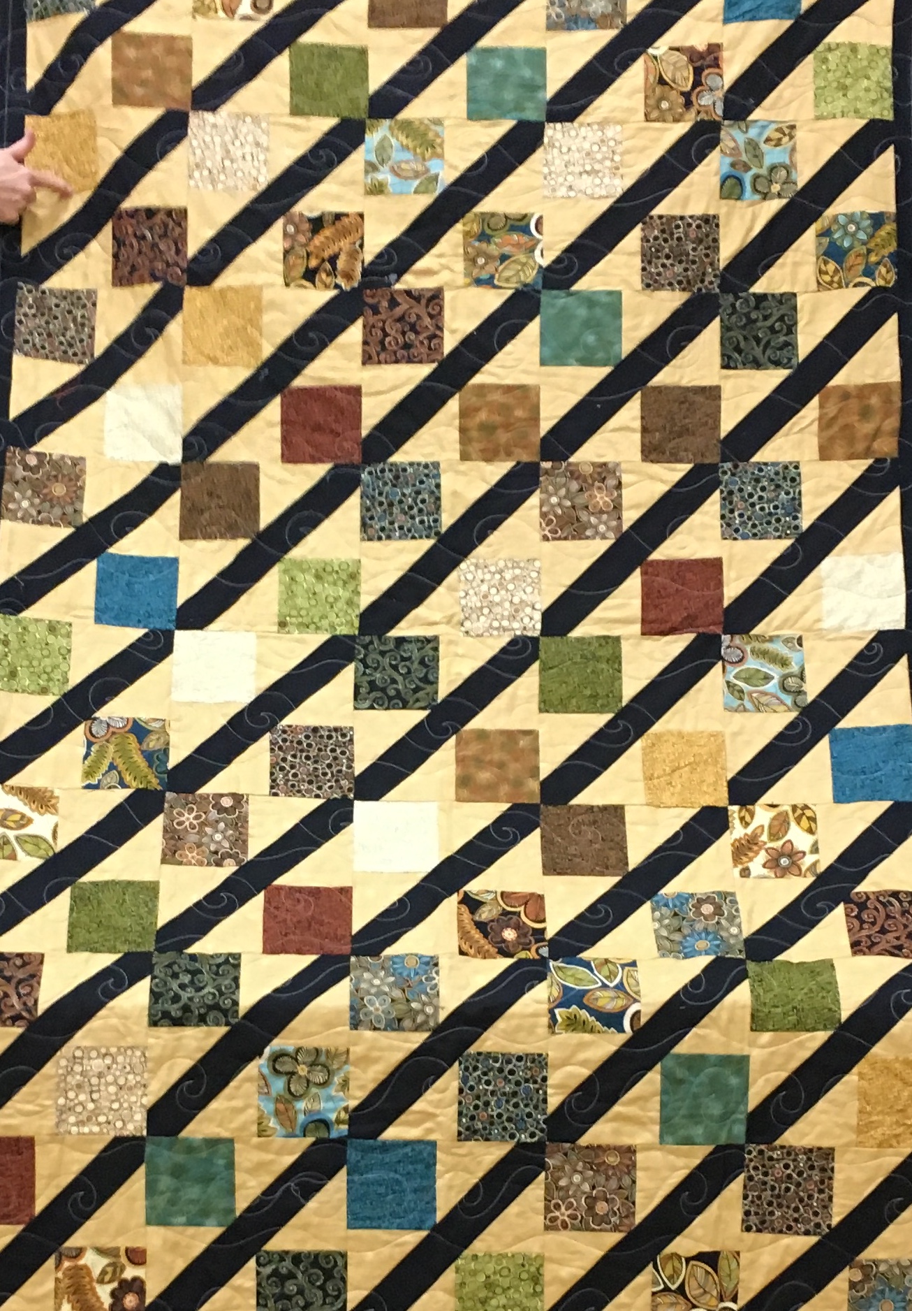 Charm Pack Charity Quilt