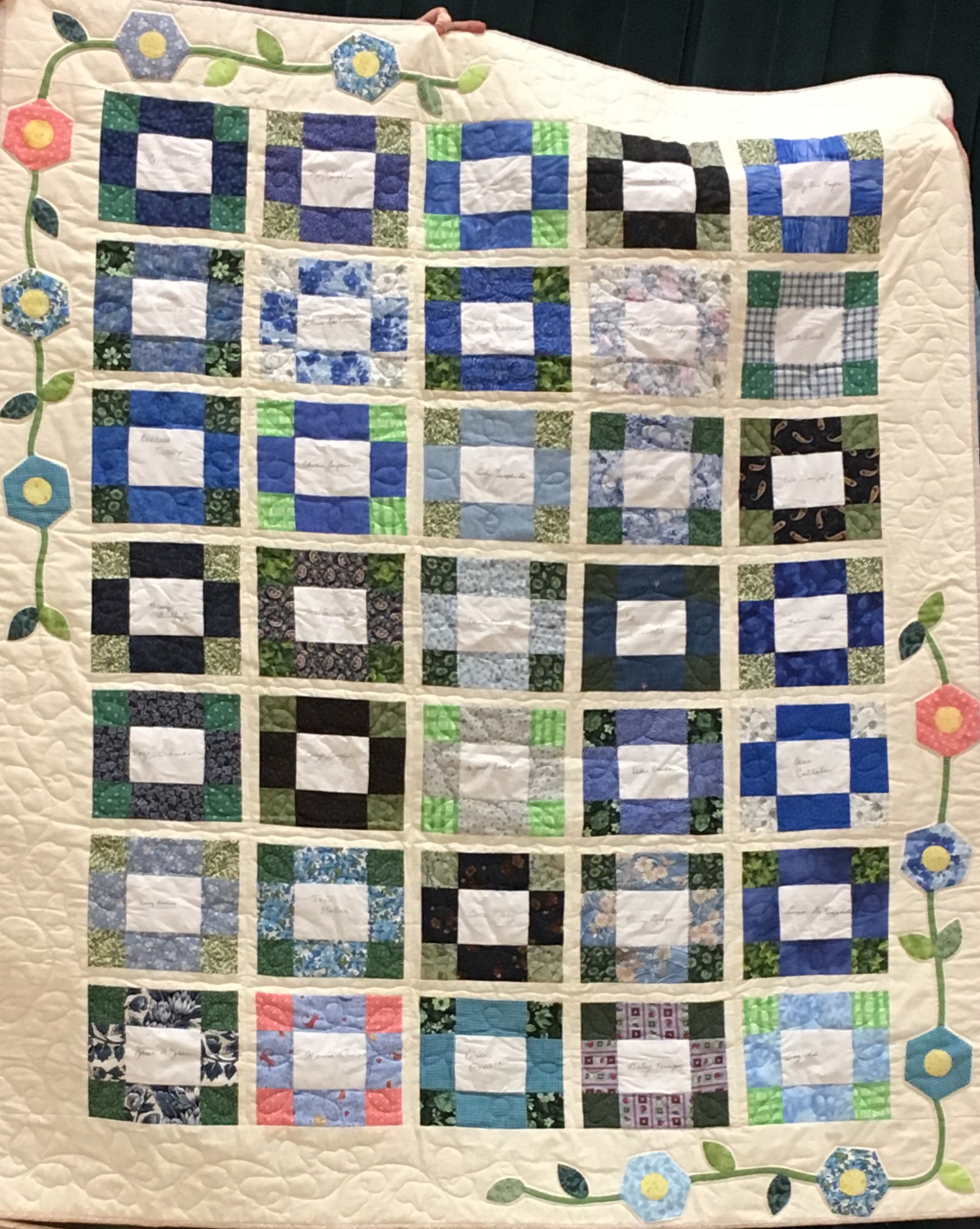 Signature Quilt, 13 yrs old