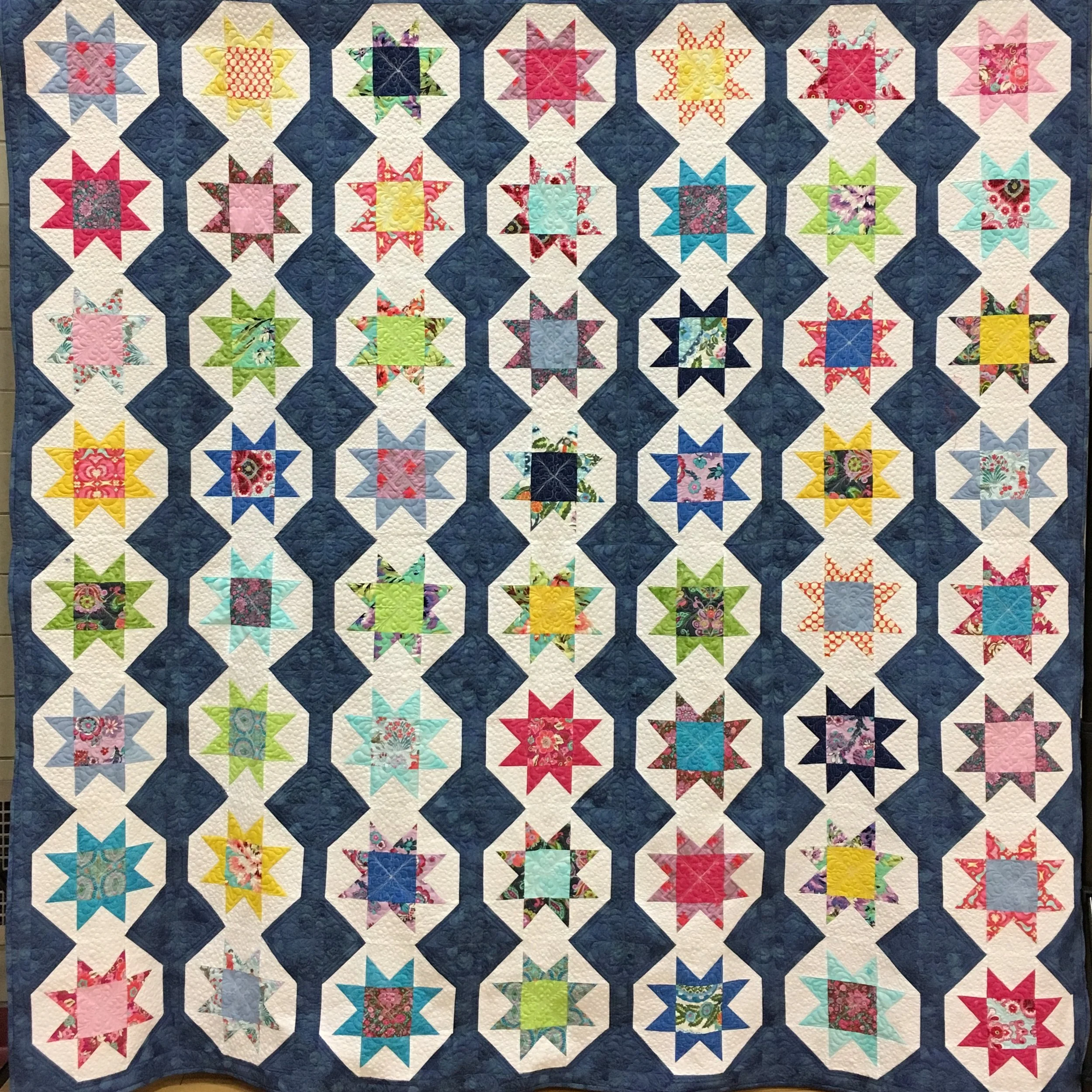 2019 Proper Bostonian Quilters Guild Raffle Quilt