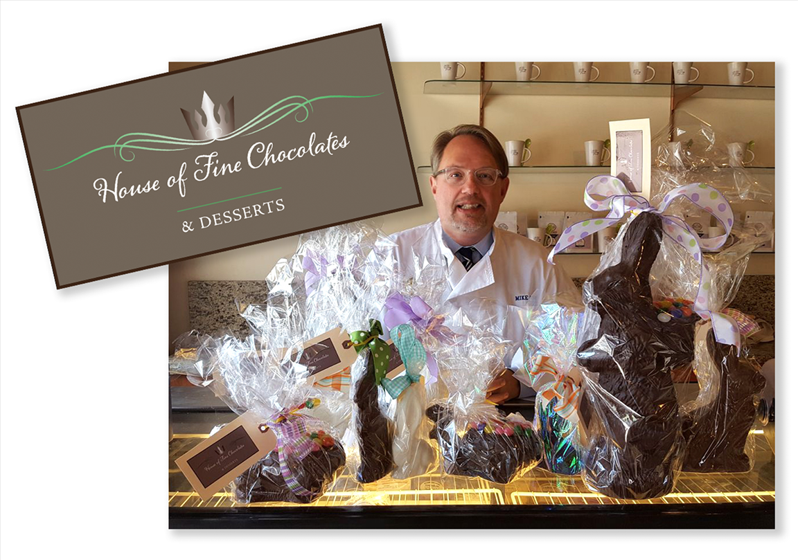 New labels (and logo) for House of Fine Chocolates whose history goes back 70 years! Check out the new website too.