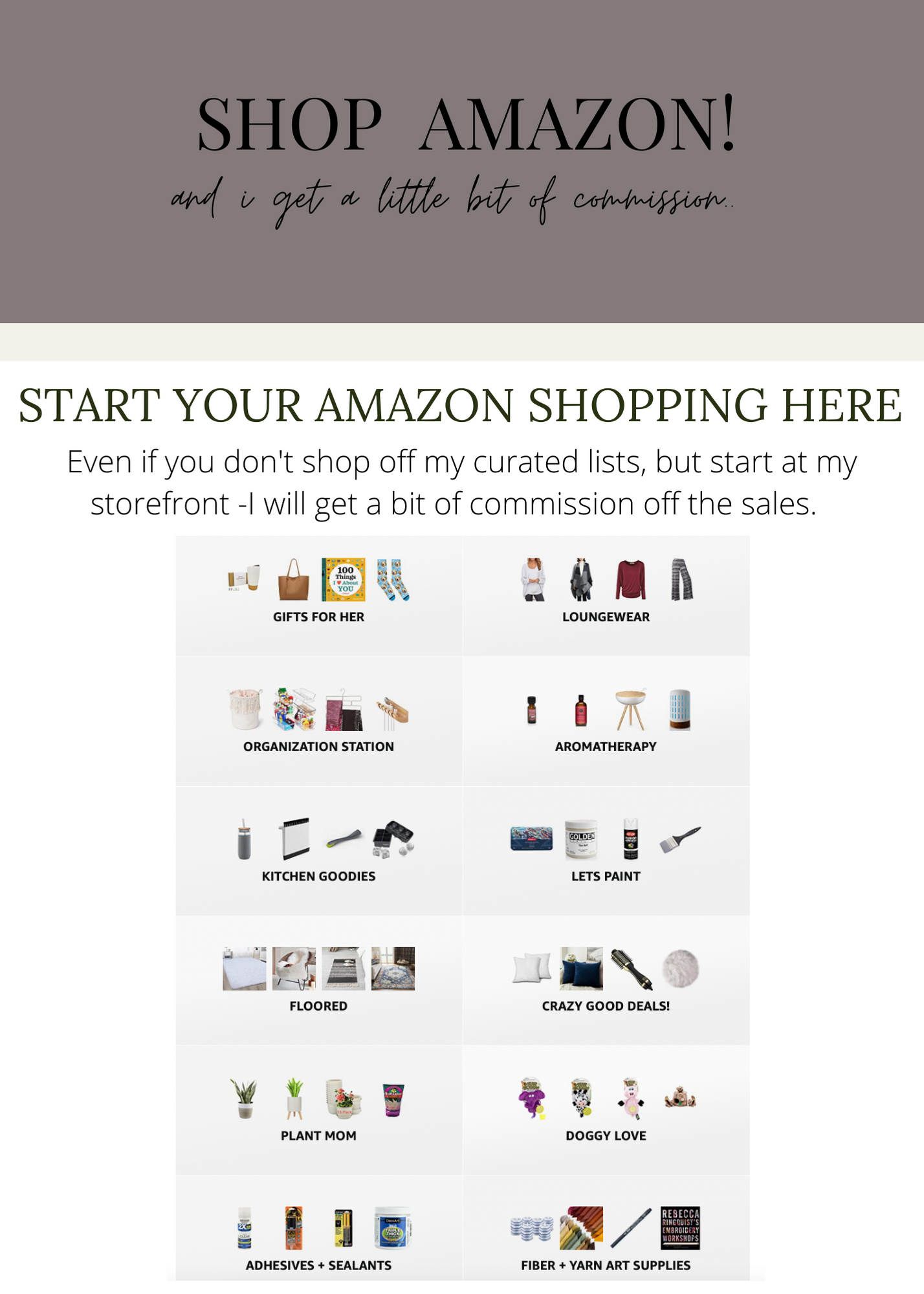Shop My Amazon 