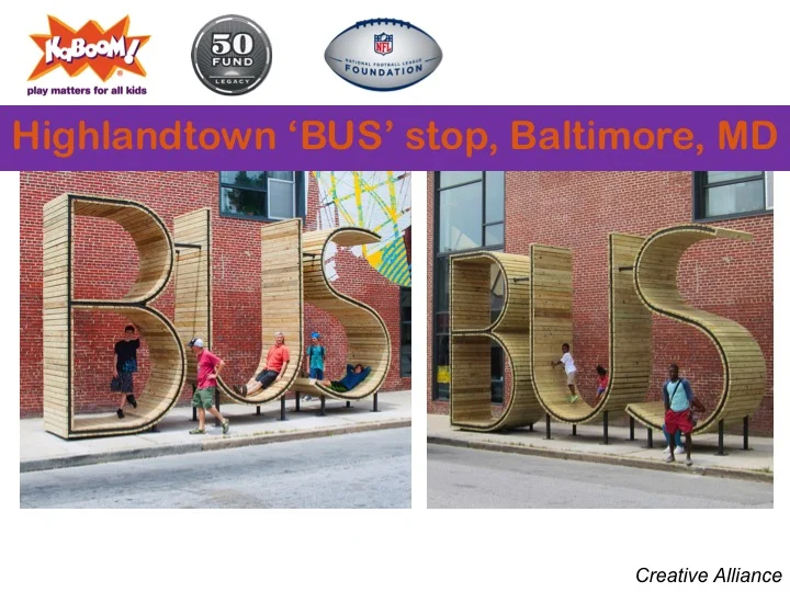Highlandtown ‘BUS’ stop, Baltimore, MD