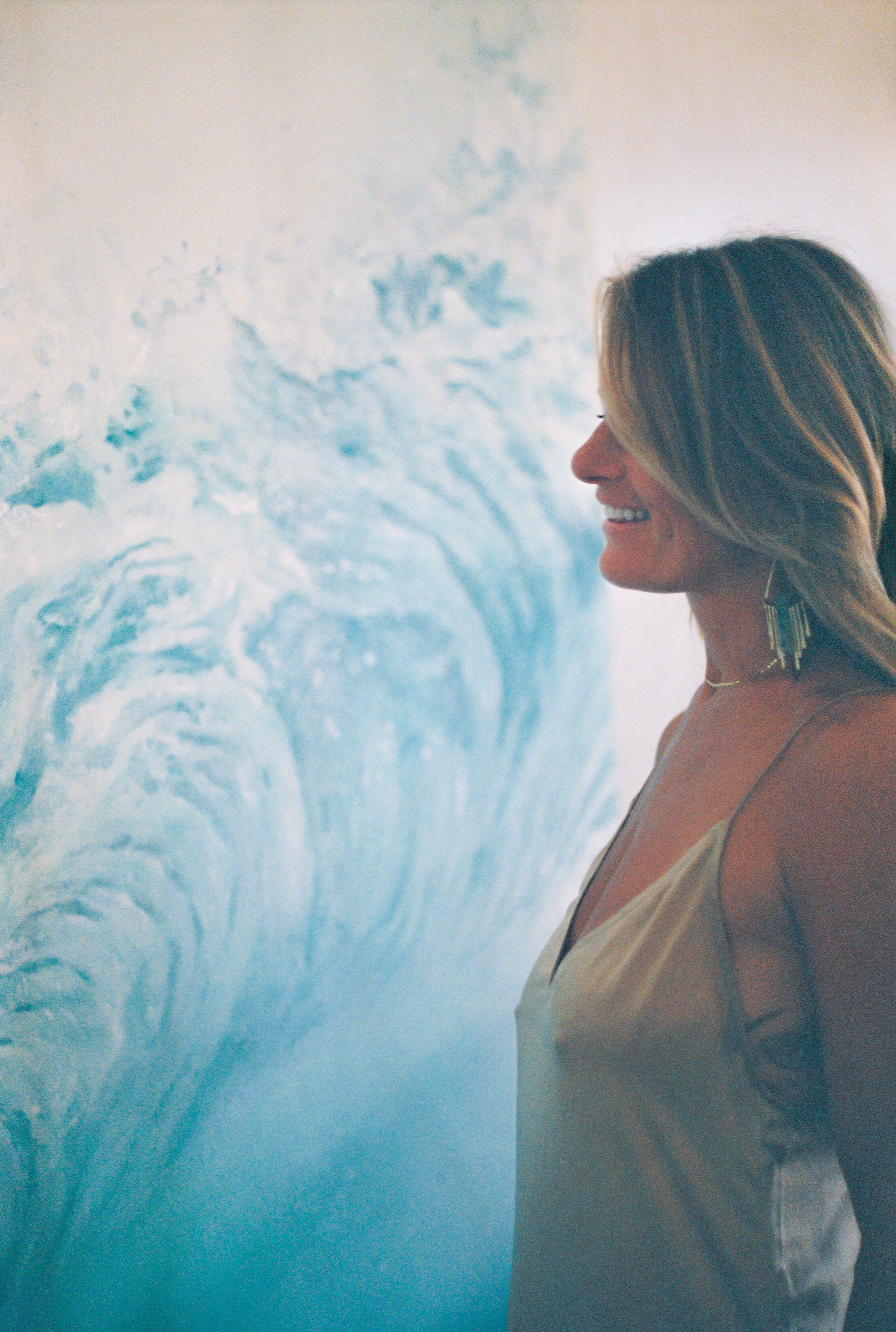 Contemporary ocean art inspired by the Sea of Cortez by Baja ocean artist