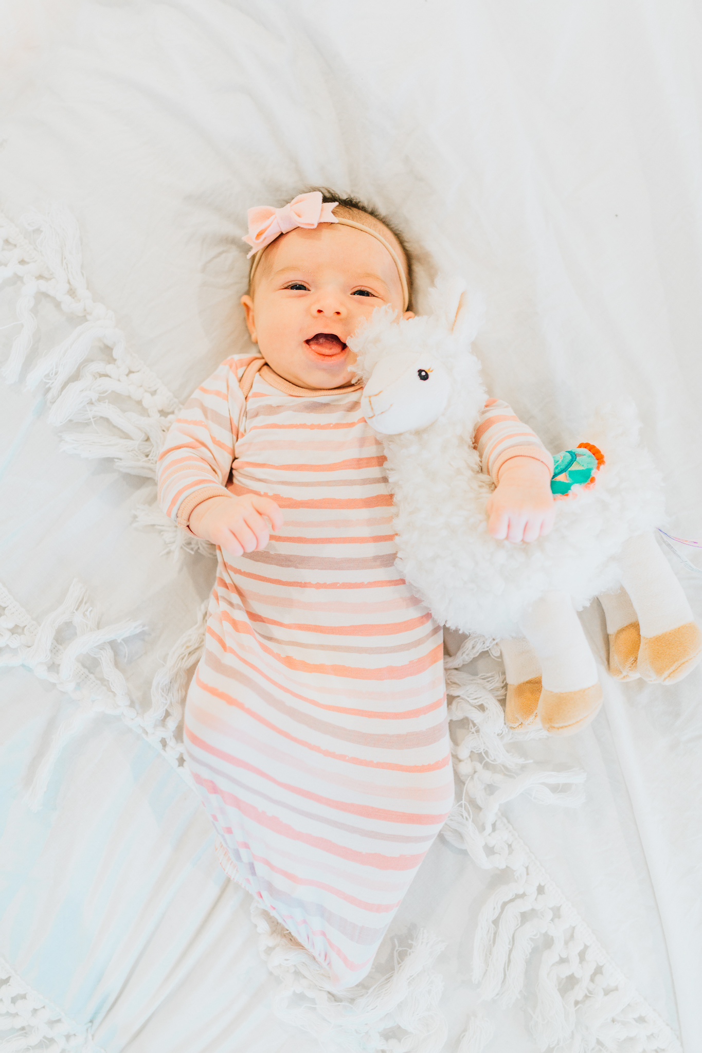 Newborn Lifestyle Session | Llama Nursery | Arkansas Photographer