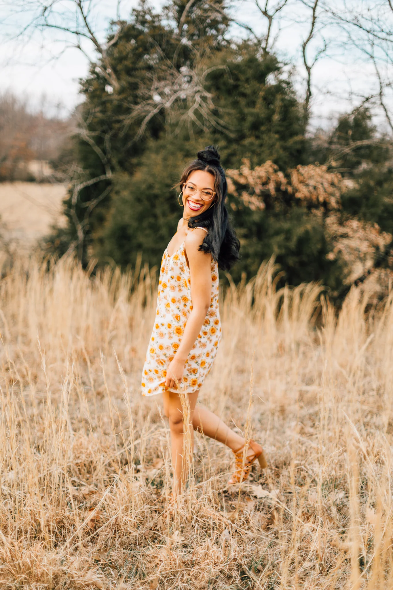 20TH BIRTHDAY SESSION | FIELD | JONESBORO ARKANSAS PHOTOGRAPHER