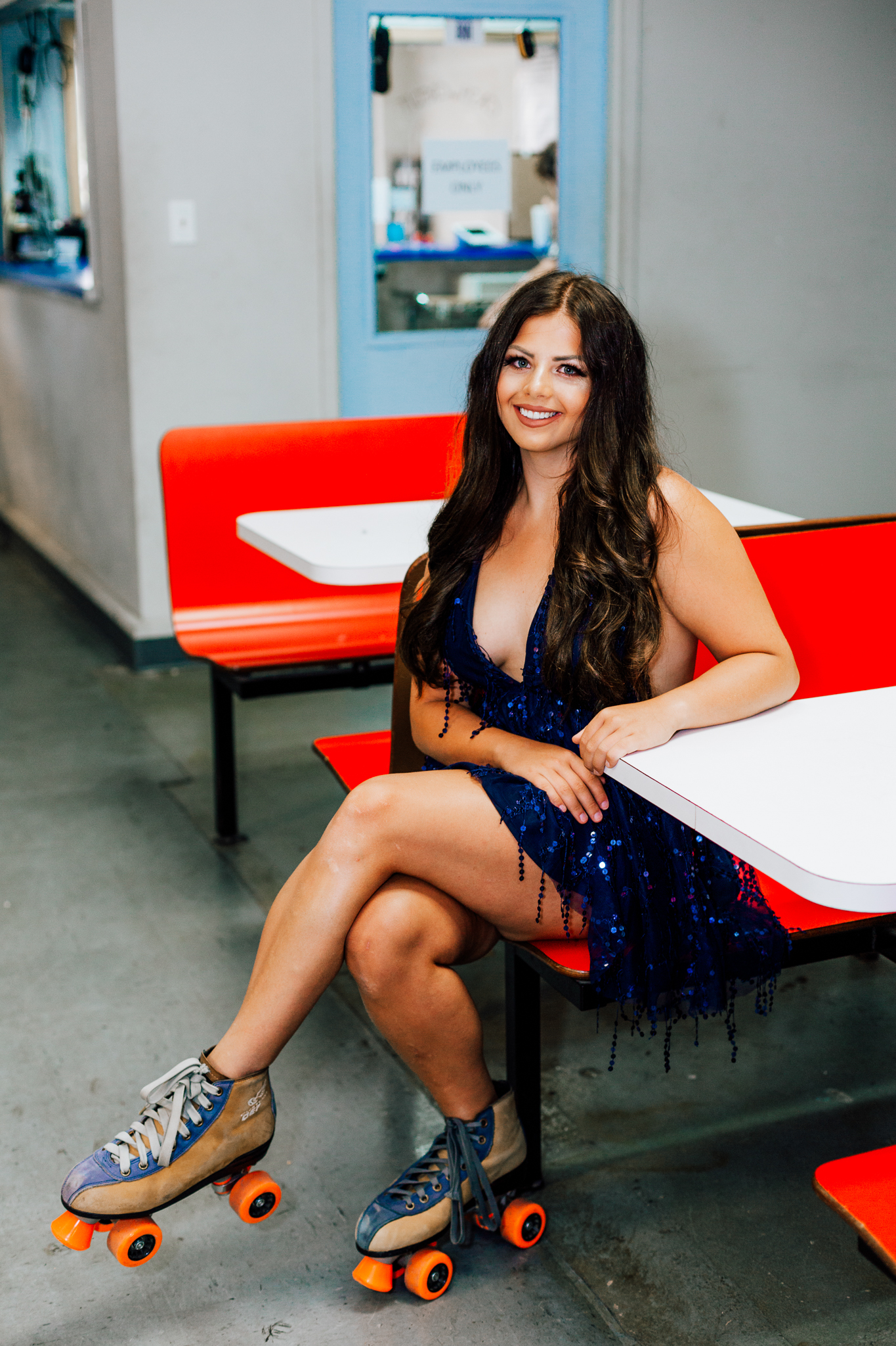 Portrait Session | Twilight Skating Ring | The Wash Tub Laundry Mat | Jonesboro Arkansas Photographer