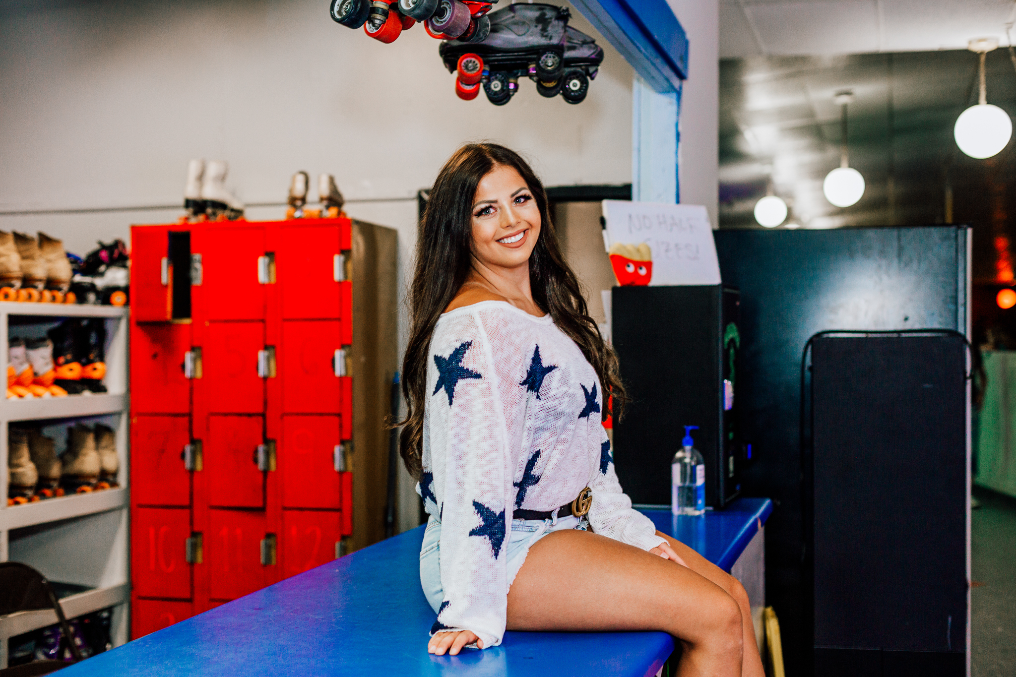 Portrait Session | Twilight Skating Ring | The Wash Tub Laundry Mat | Jonesboro Arkansas Photographer