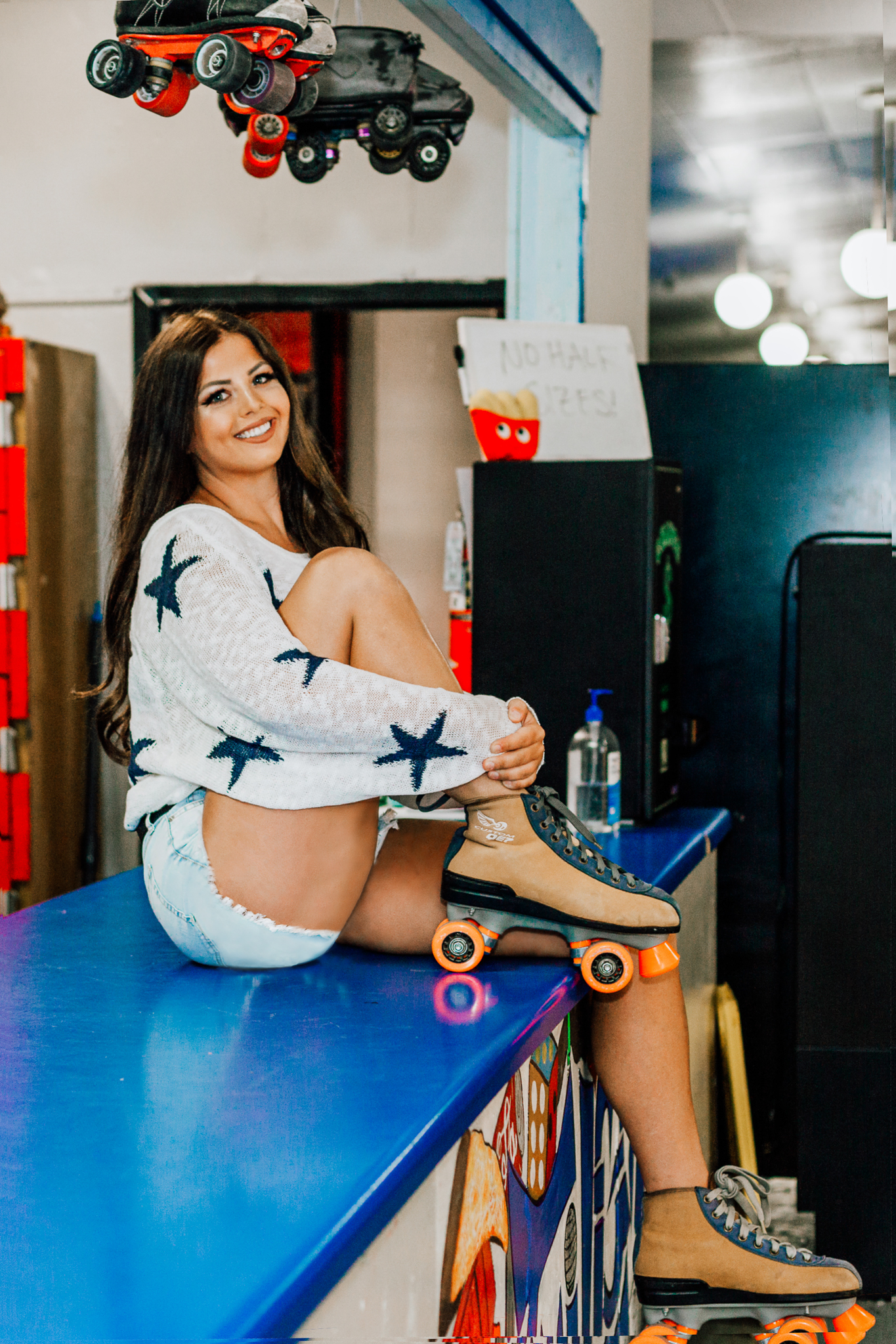 Portrait Session | Twilight Skating Ring | The Wash Tub Laundry Mat | Jonesboro Arkansas Photographer