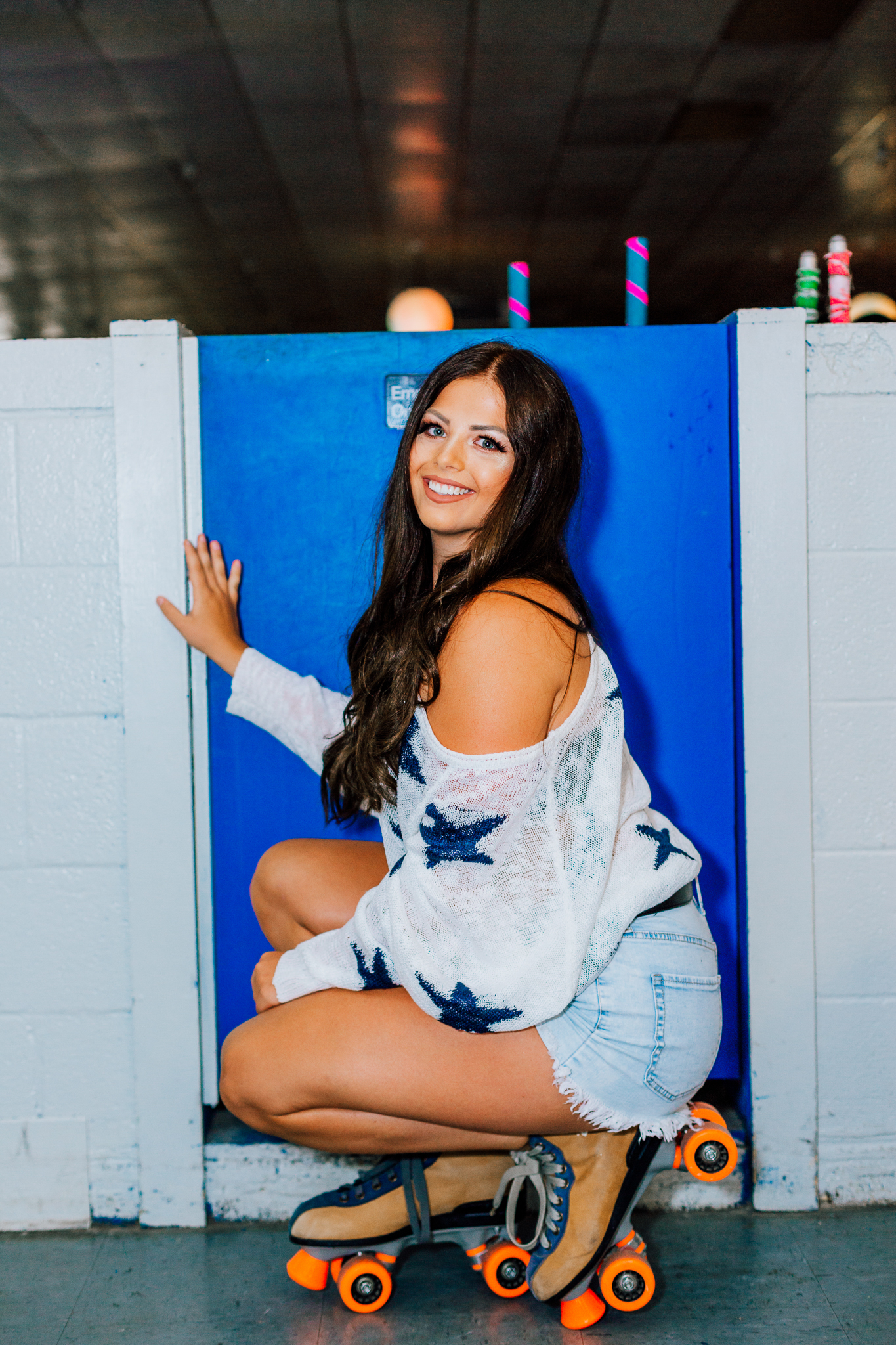 Portrait Session | Twilight Skating Ring | The Wash Tub Laundry Mat | Jonesboro Arkansas Photographer