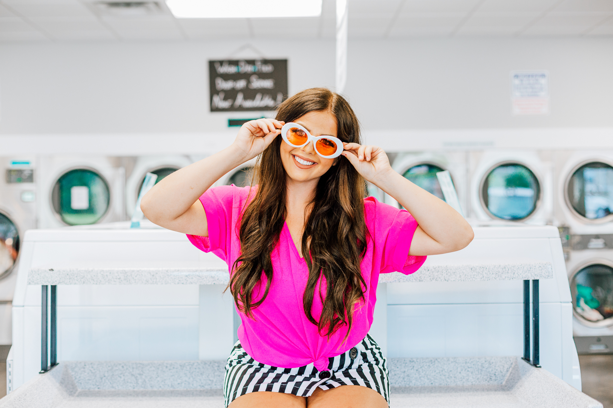 Portrait Session | Twilight Skating Ring | The Wash Tub Laundry Mat | Jonesboro Arkansas Photographer