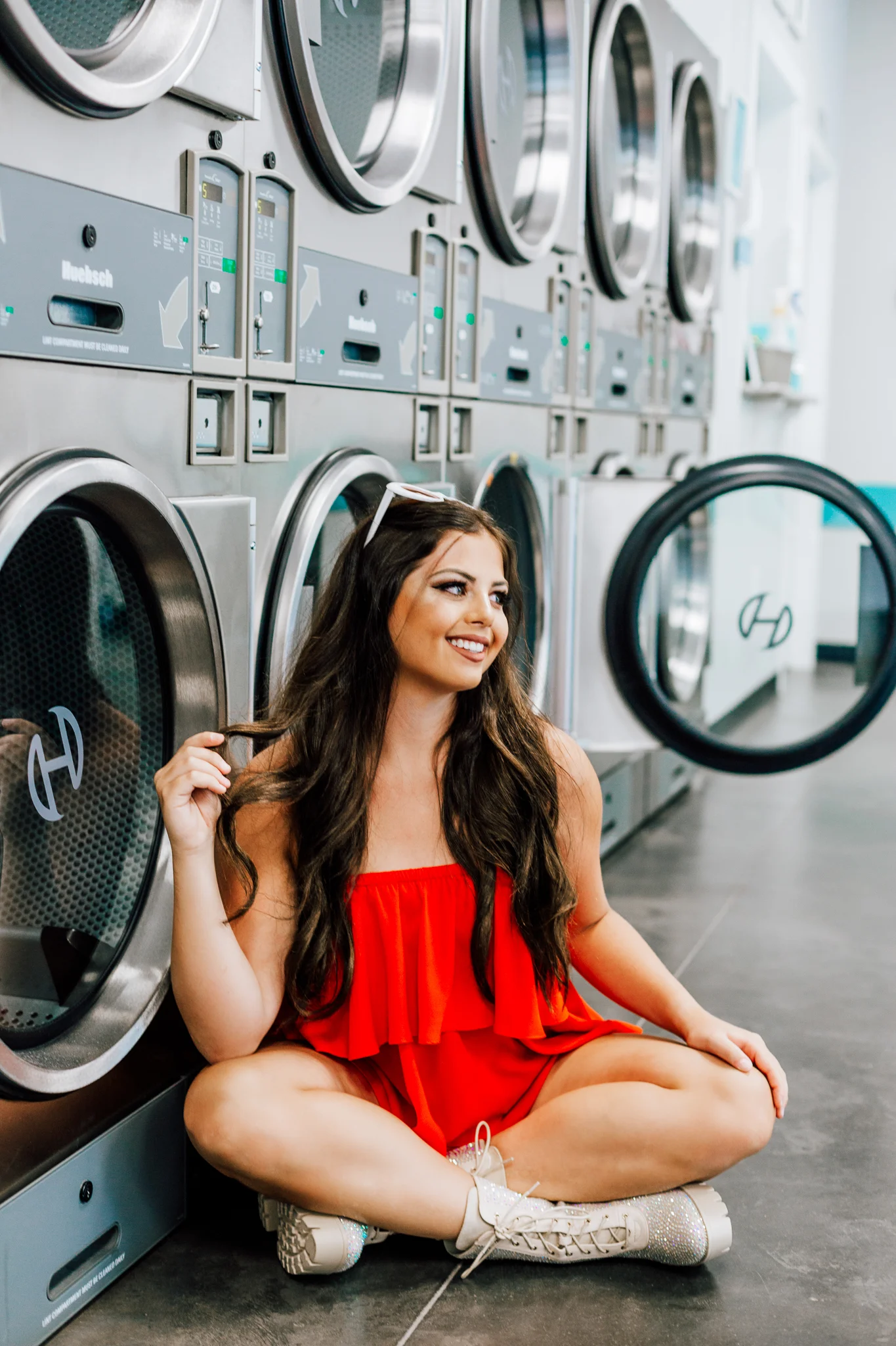 Portrait Session | Twilight Skating Ring | The Wash Tub Laundry Mat | Jonesboro Arkansas Photographer