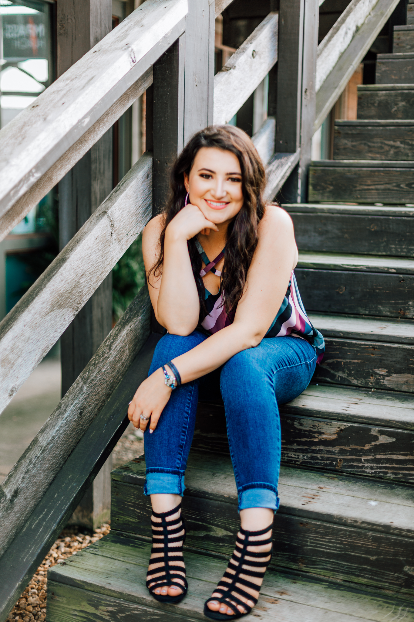 Katherine Pierce | Senior Session | Downtown Jonesboro, Arkansas Photographer