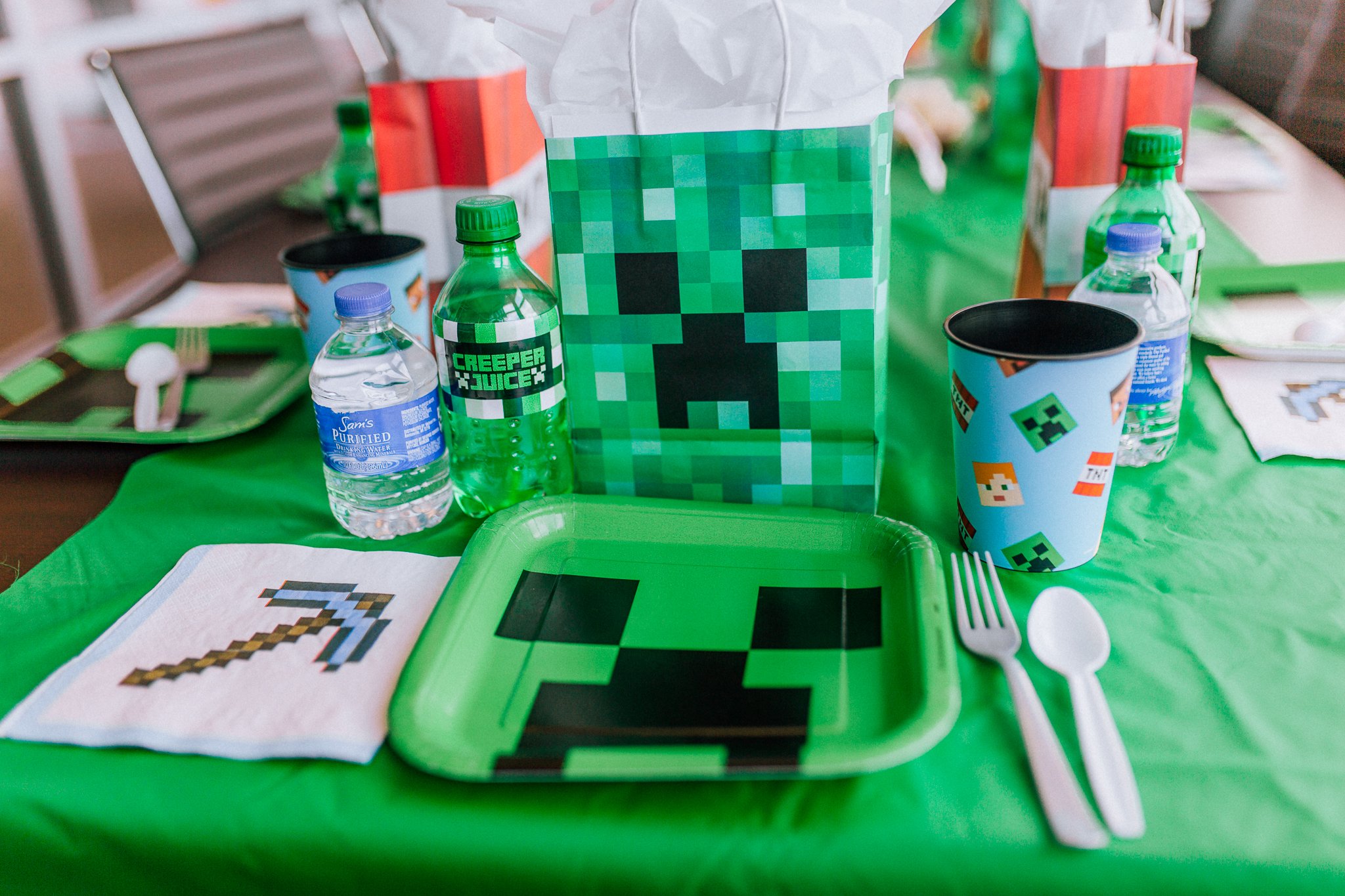 Minecraft Party Decor Inspiration