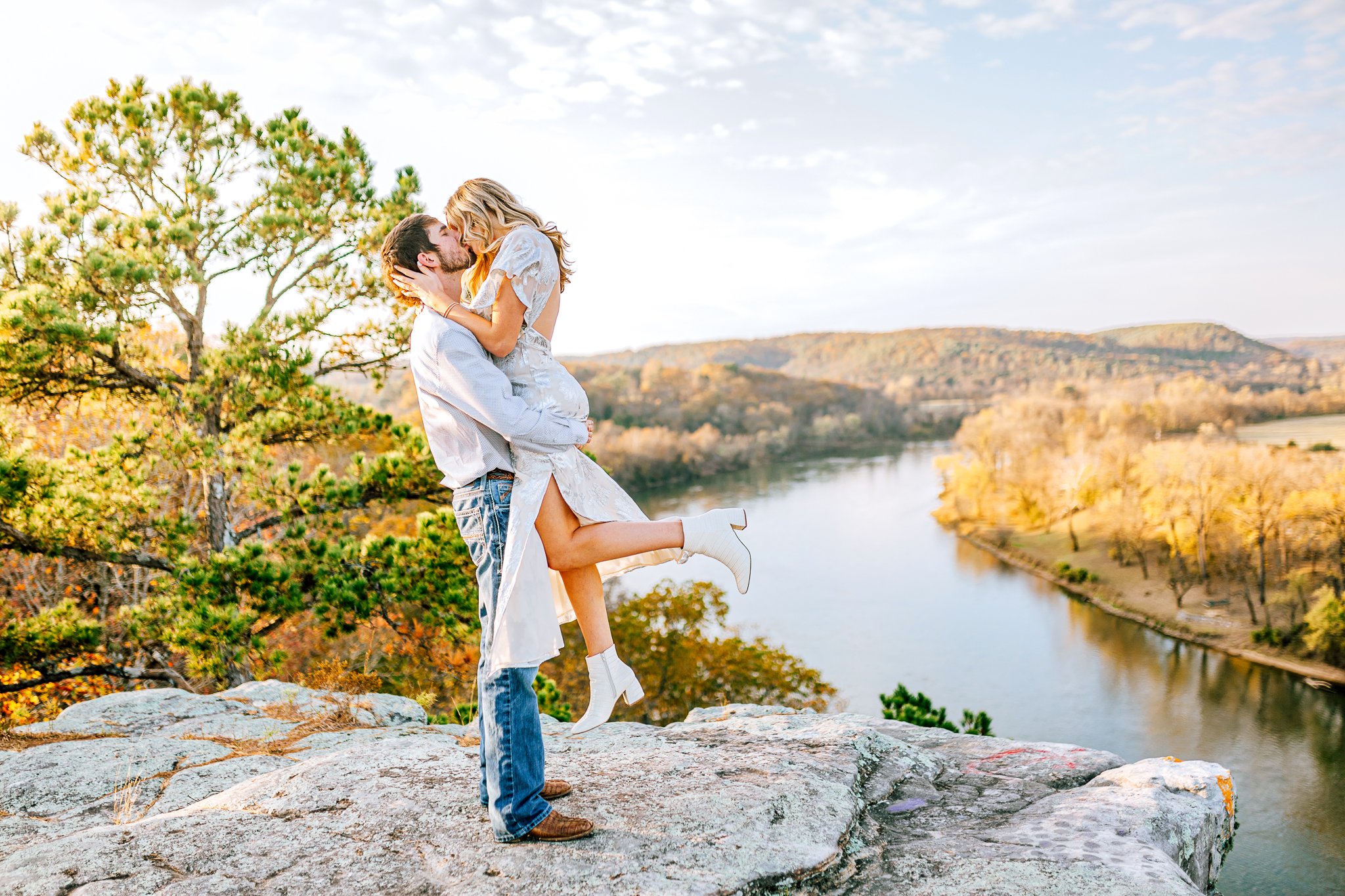 Batesville, Arkansas Wedding Photographer | Calico Rock, Arkansas Engagement Session