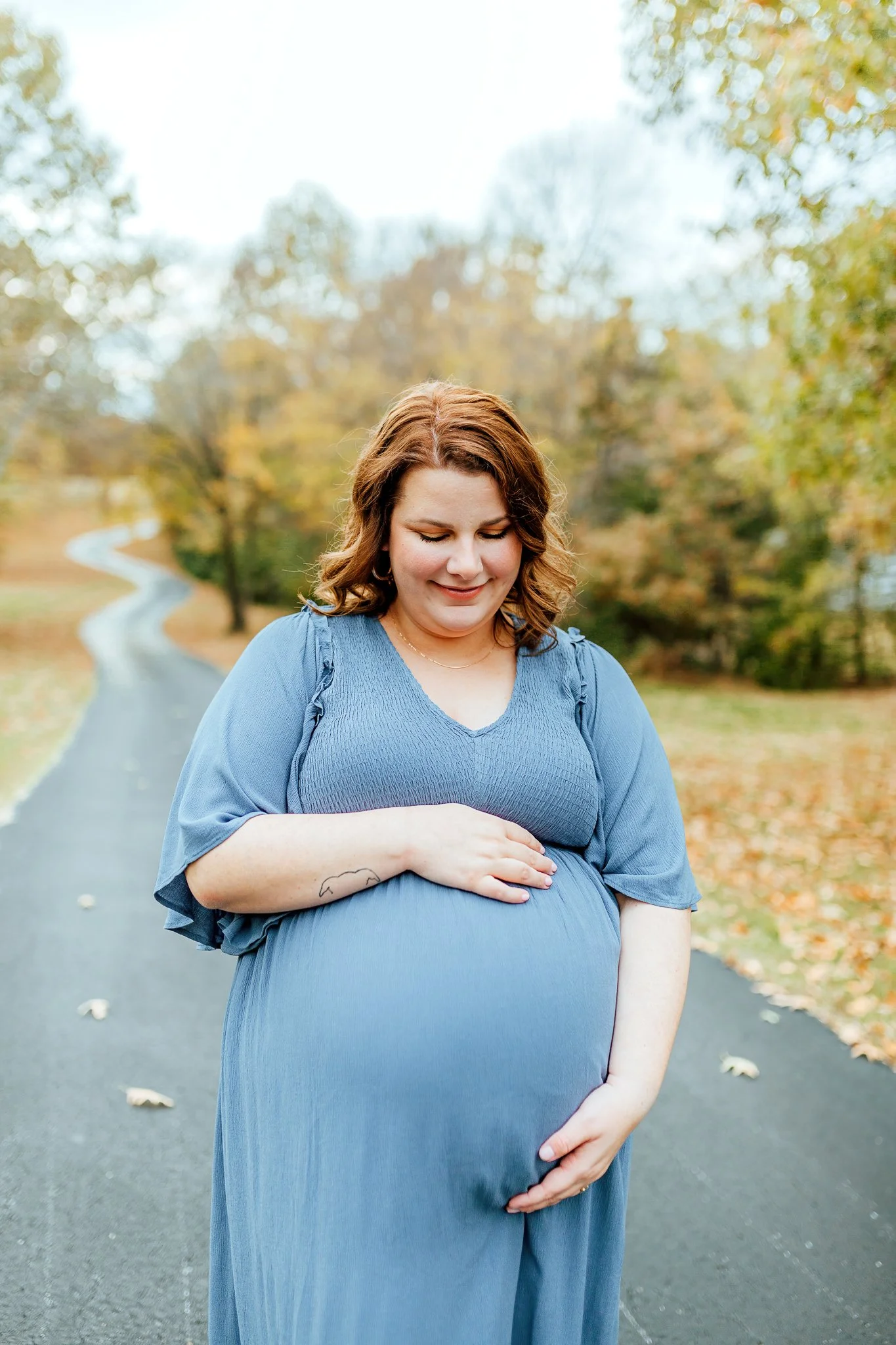 Jonesboro, Arkansas Maternity Photographer | NEA Photographer | Outdoor Fall Maternity Pictures