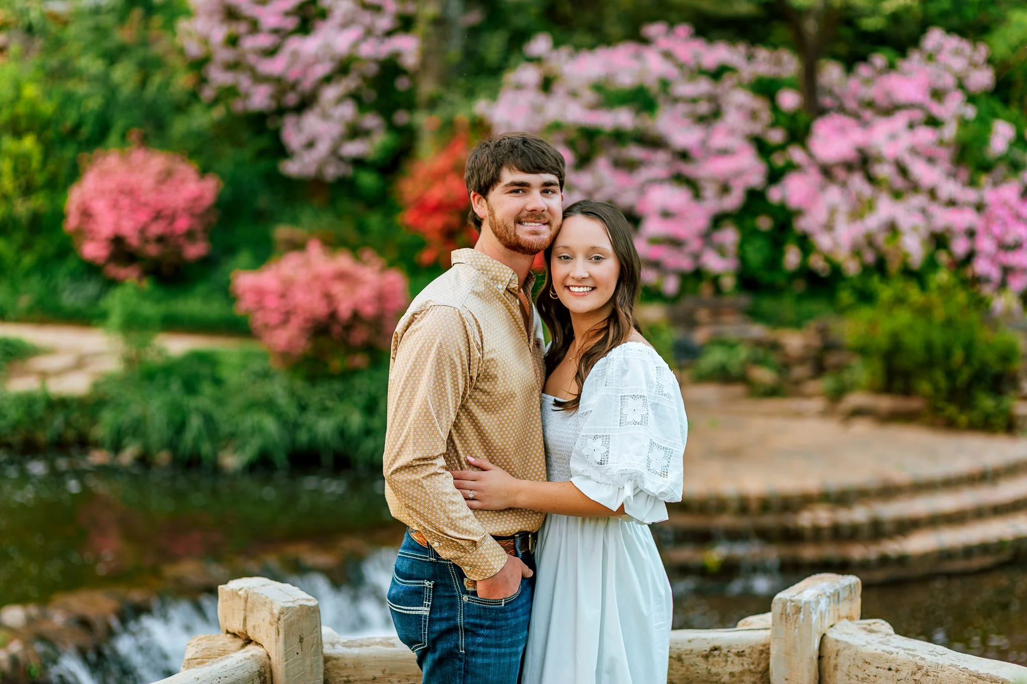 Spring Engagement Photos at The Old Mill – Katelyn & Garrett