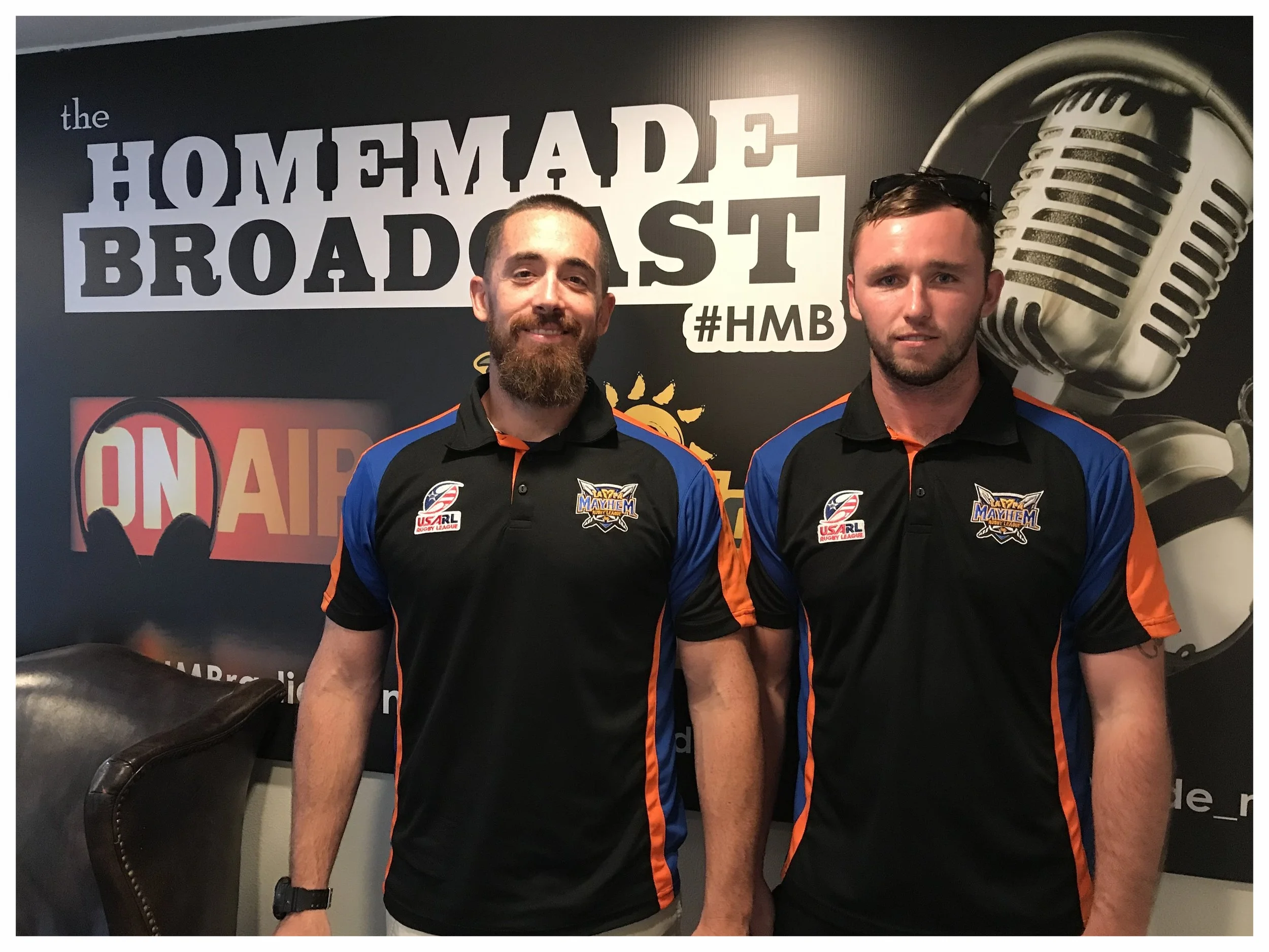 Billy & Josh from the Tampa Mayhem Rugby Club