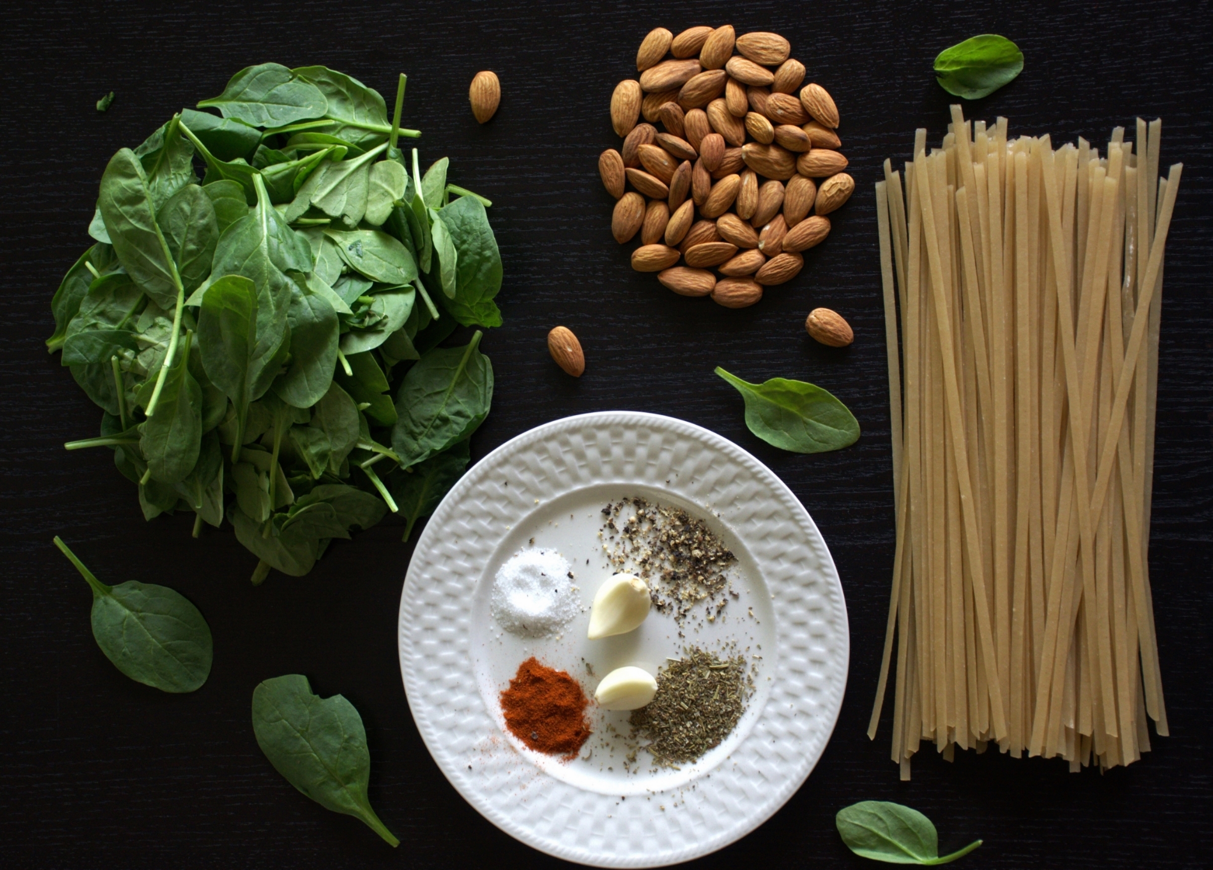 Spinach Almond Pesto