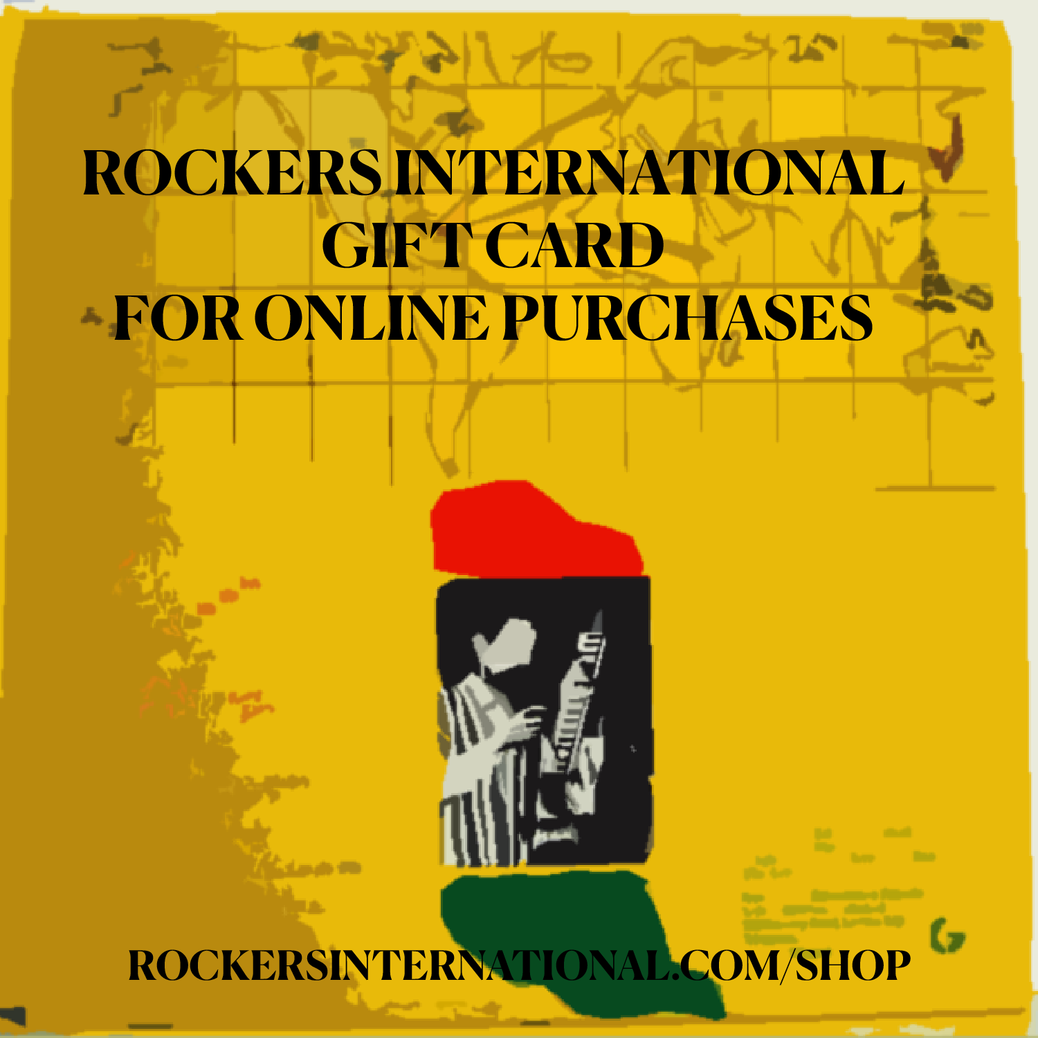 Gift Card from Rockers International  Records
