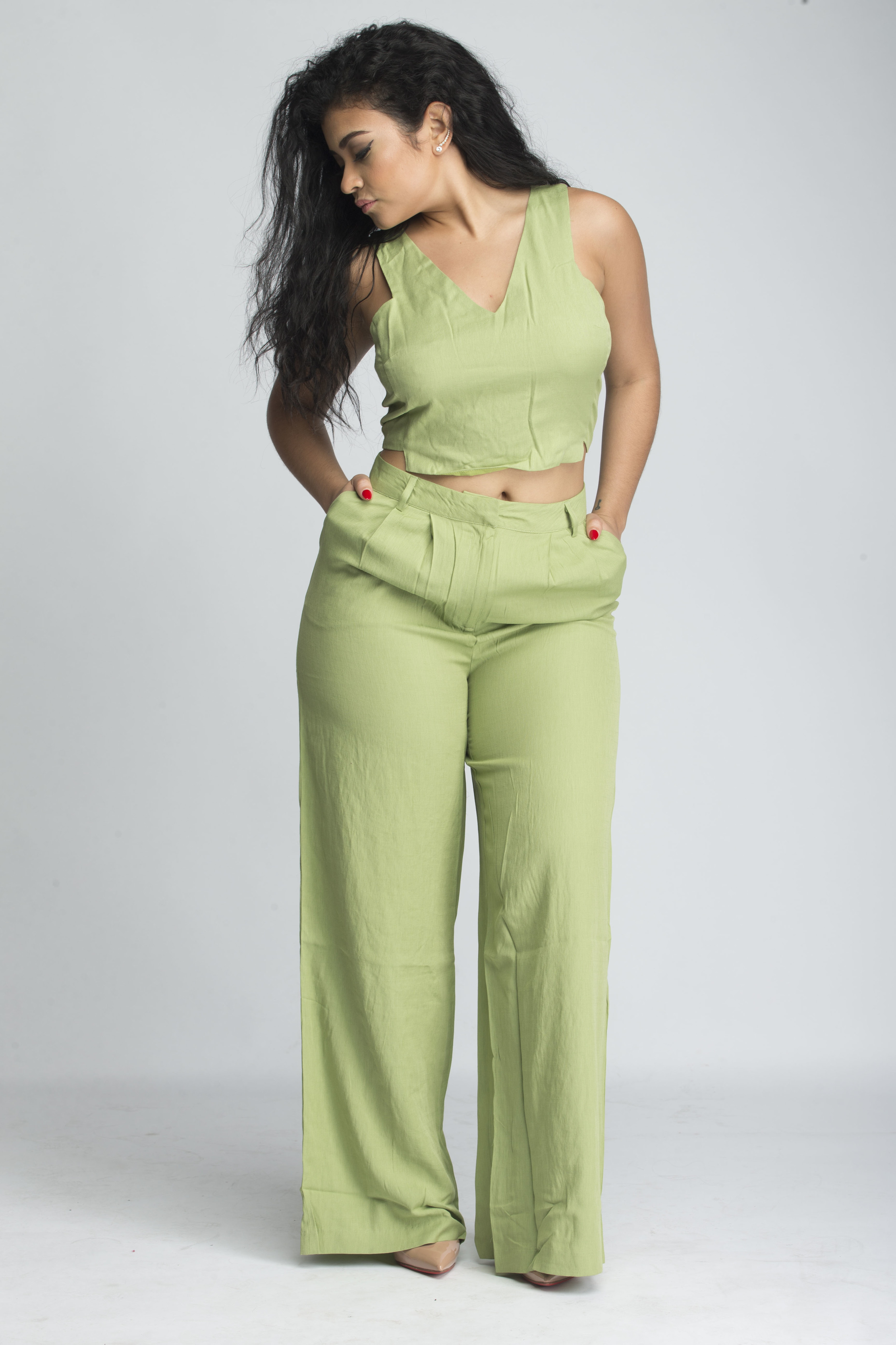 Lay it on the Lime| Pant Set — High Society Boutique New Arrivals