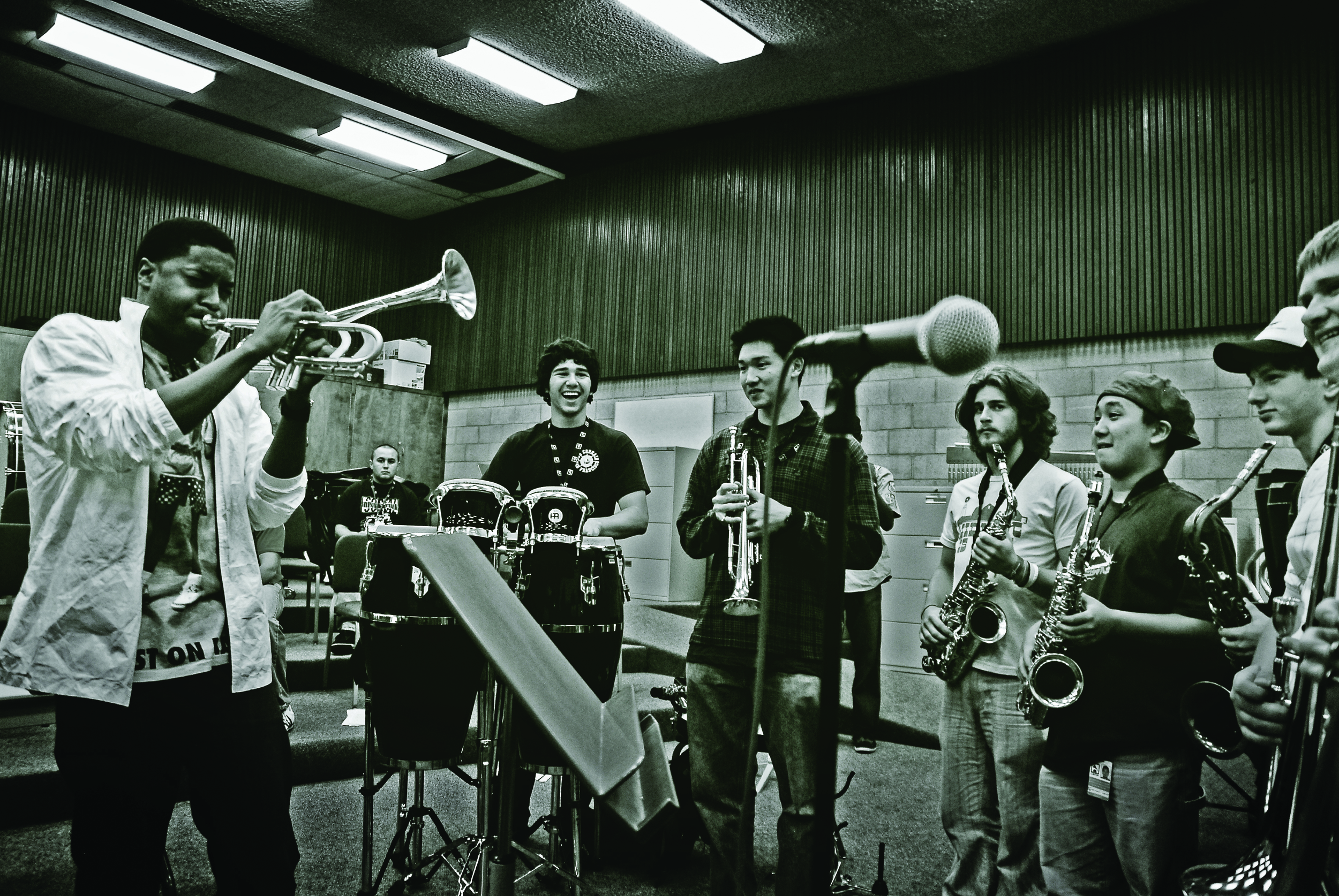 Christian Scott impresses during GRAMMY Camp Jam Session