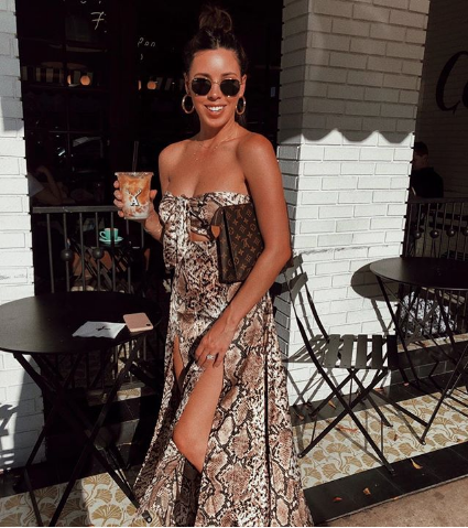 lioness maxi dress