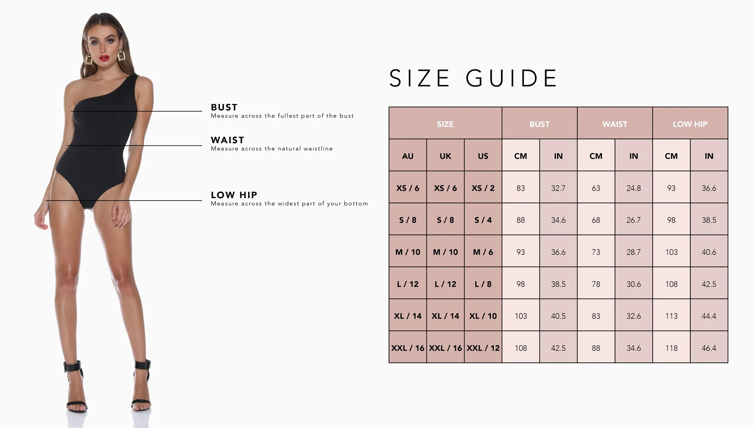 two sisters the label sizing