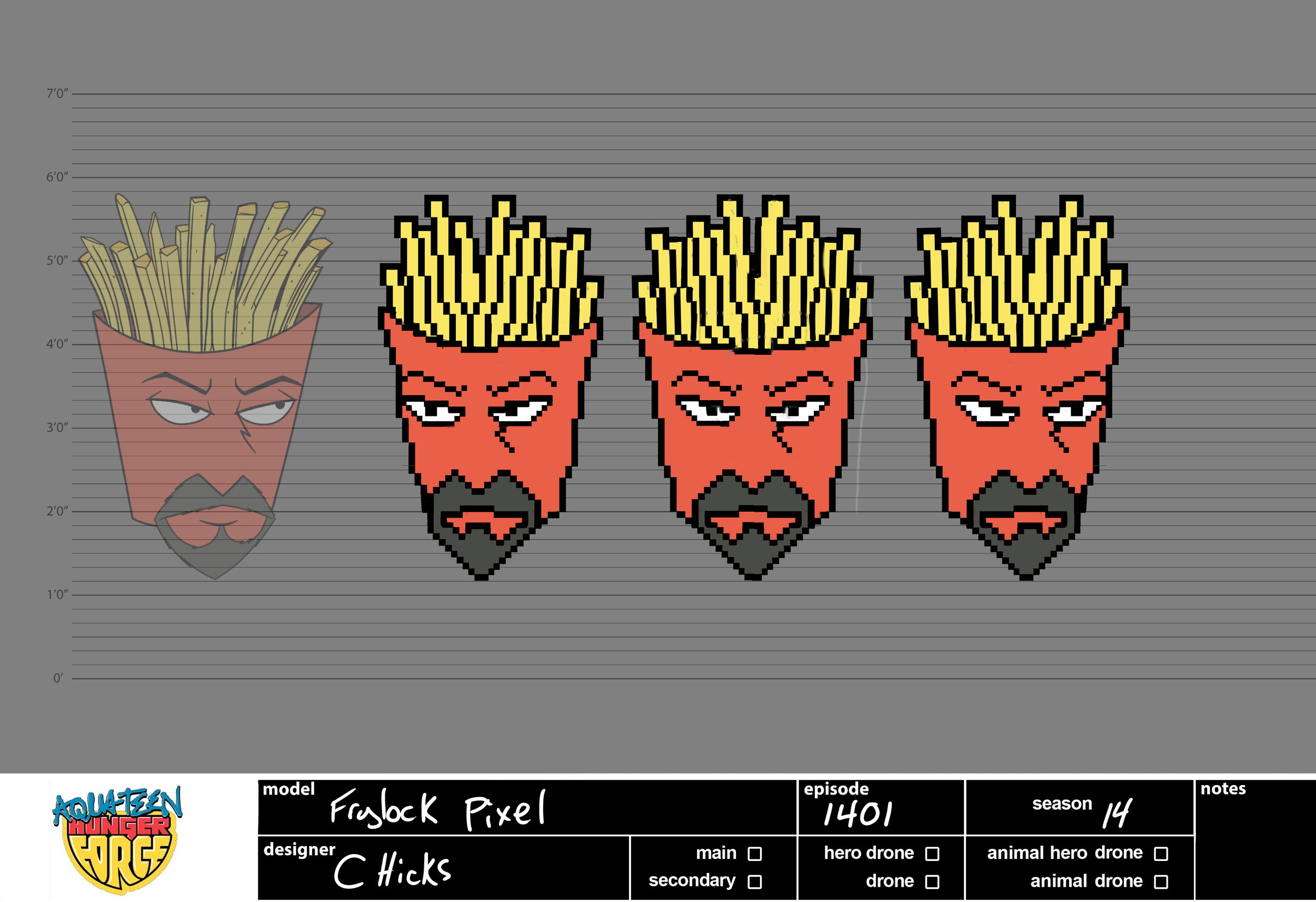 Pixel Frylock