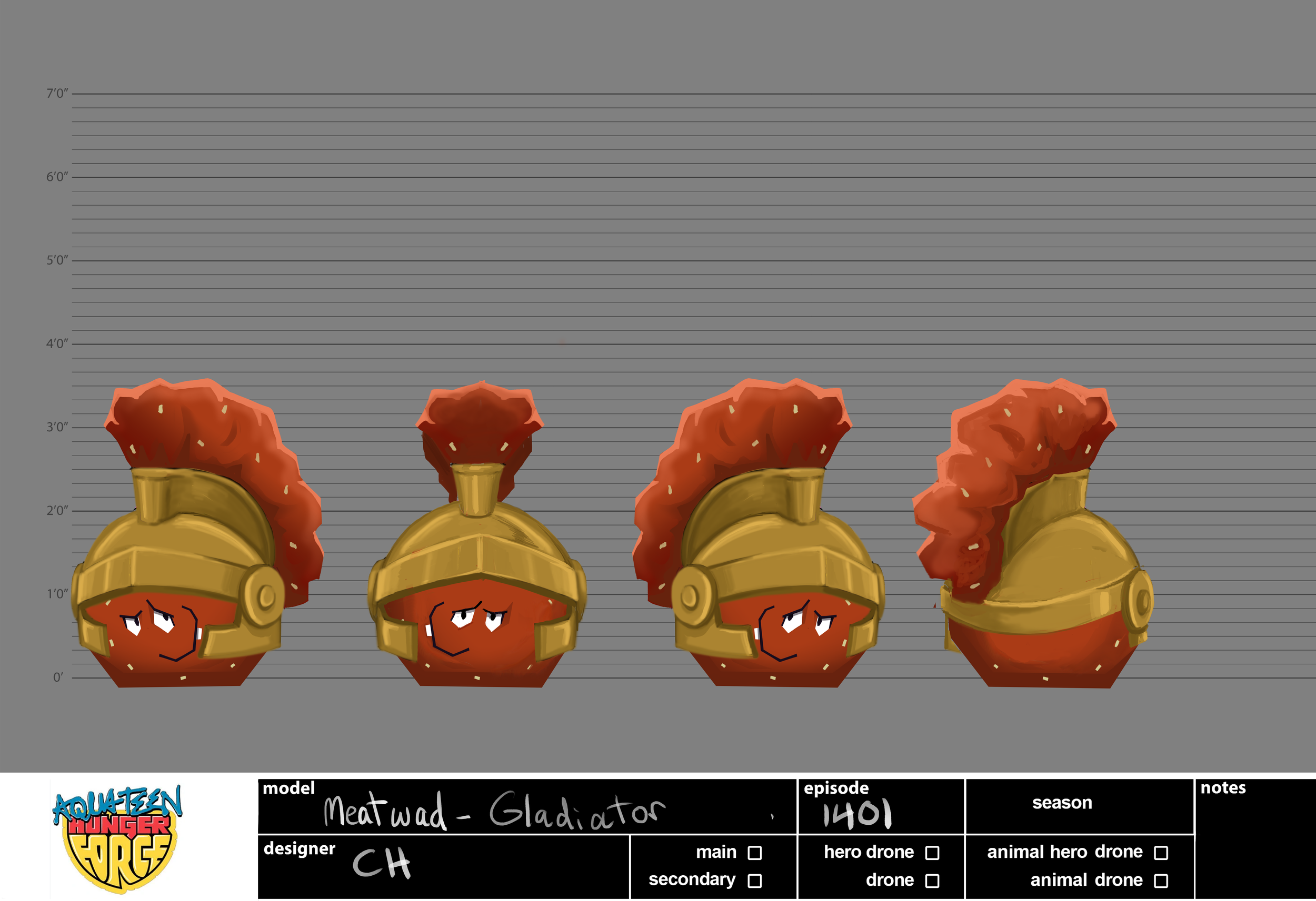 Gladiator Meatwad