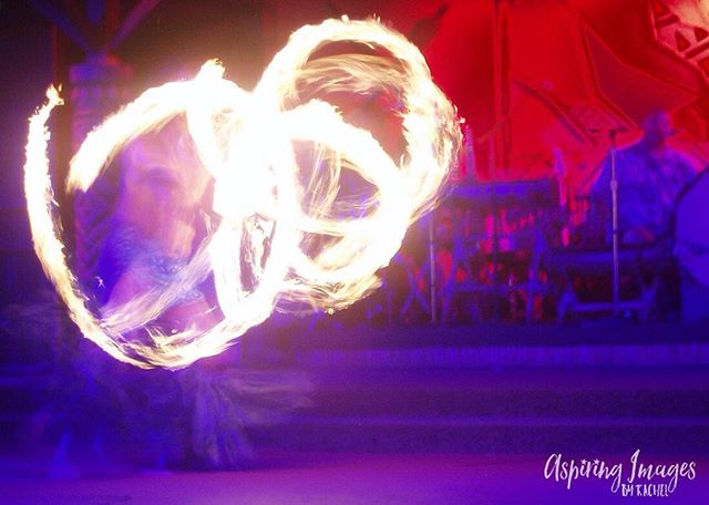 Throwback to an older photo of mine: Fire. Yass. Always a fantastic time at the luau in the Polynesian Resort at Disney World. Thank you for liking! Buy this print and more at my website, link in profile @aspiringimages