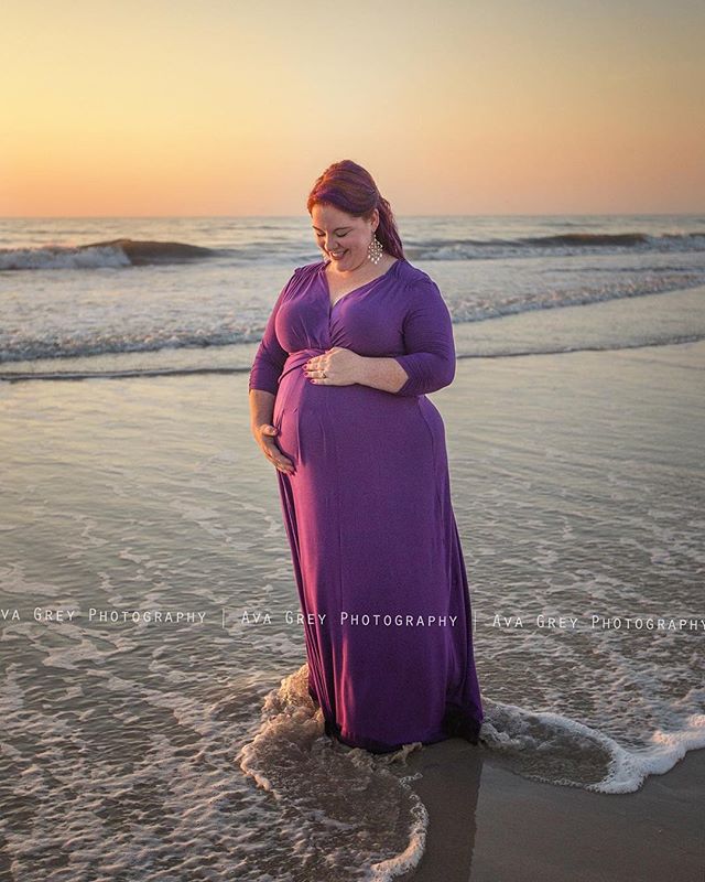 I'm sorry it's been quiet on here lately but this last trimester physically has me worn out (like sleeping while sitting up worn out). Thank you for your patience &amp; inquiries, 28 days until the due date! 
Photo taken by @avagreyphotography