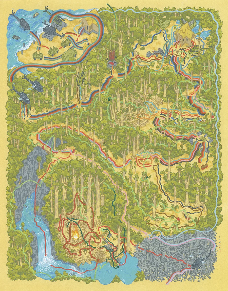 Paths of the Predator