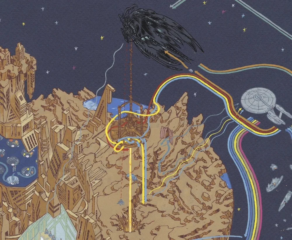 "Paths of the Trek", Detail